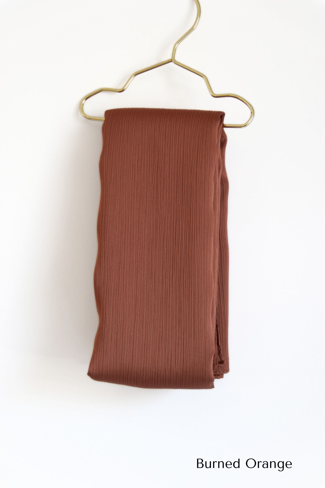 Satin Crinkle Chiffon Hijabs