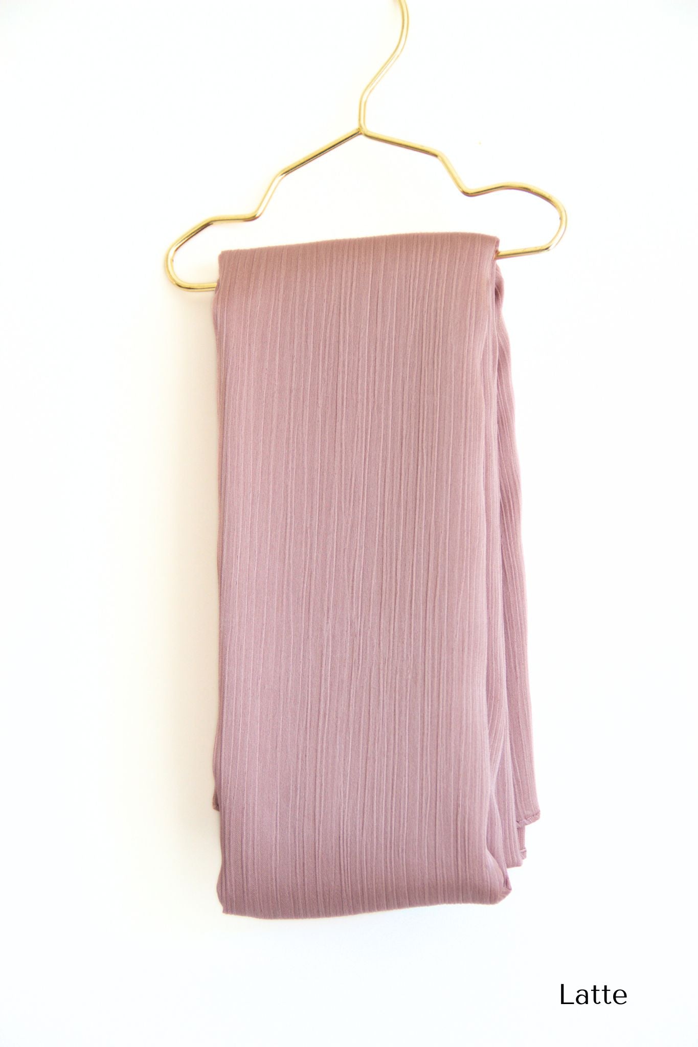Satin Crinkle Chiffon Hijabs