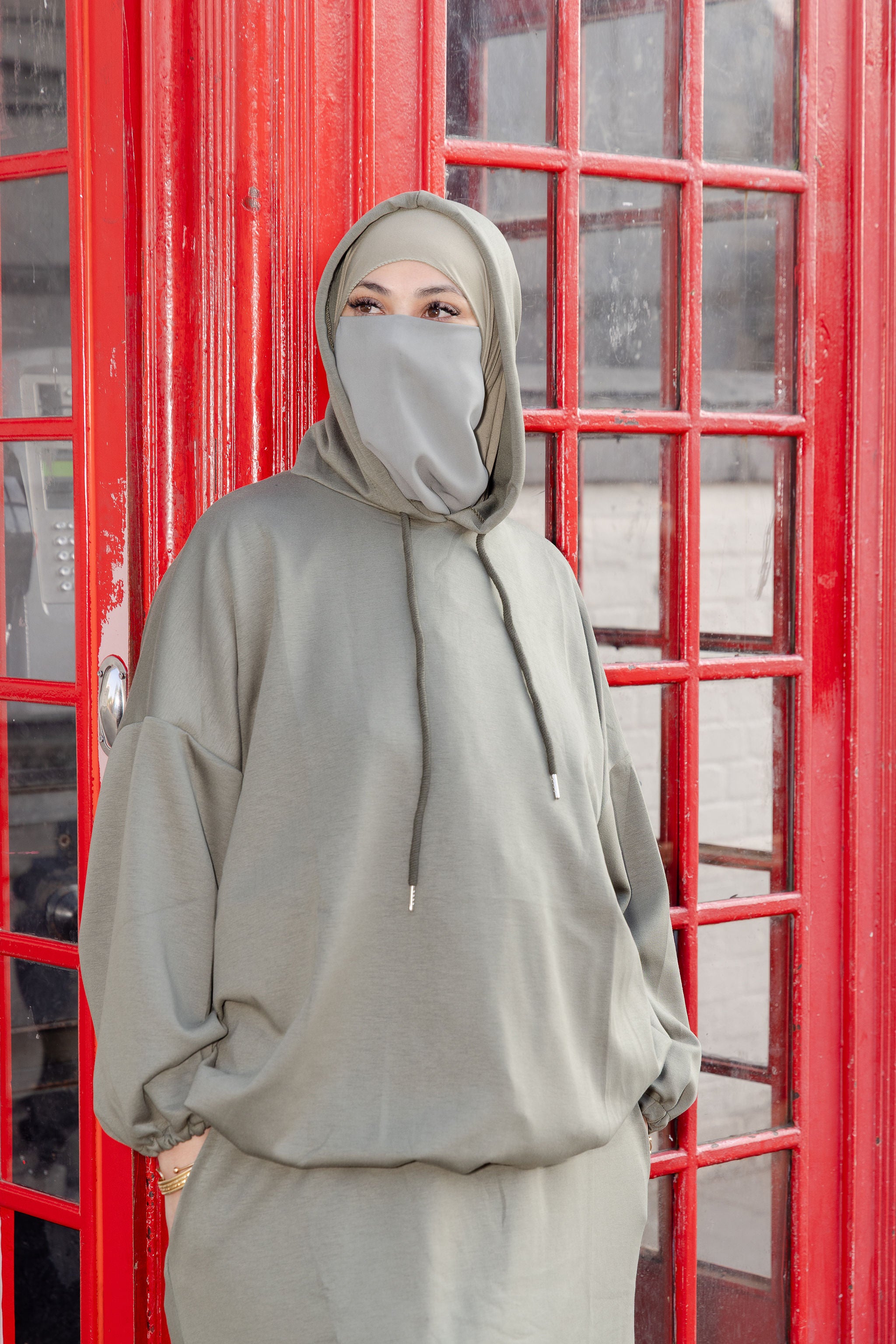 Hooded Skirt Set