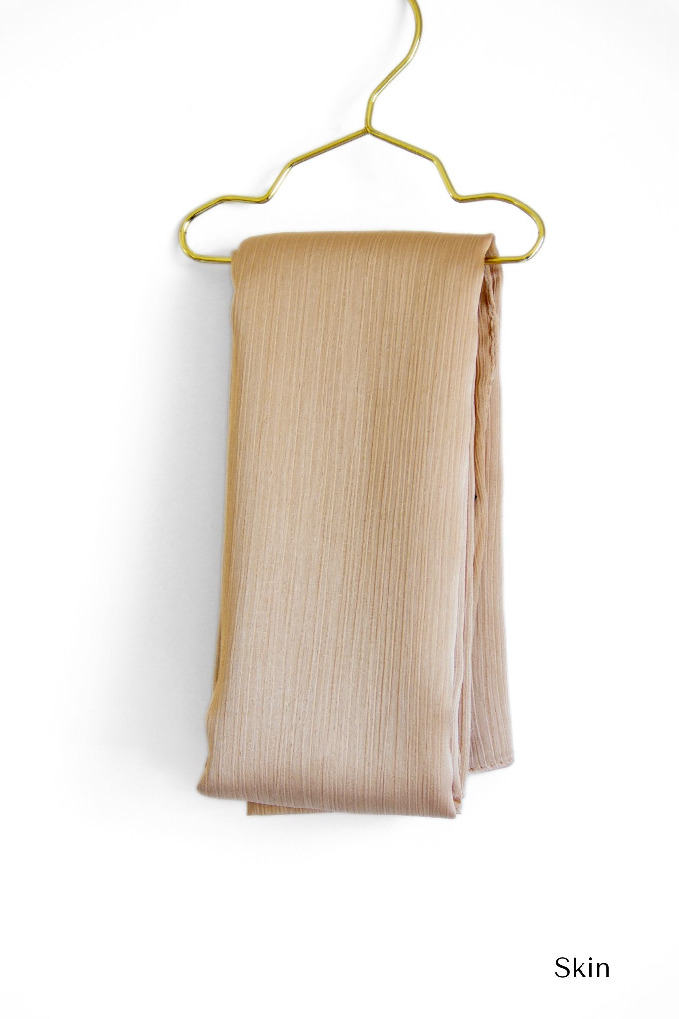 Satin Crinkle Chiffon Hijabs