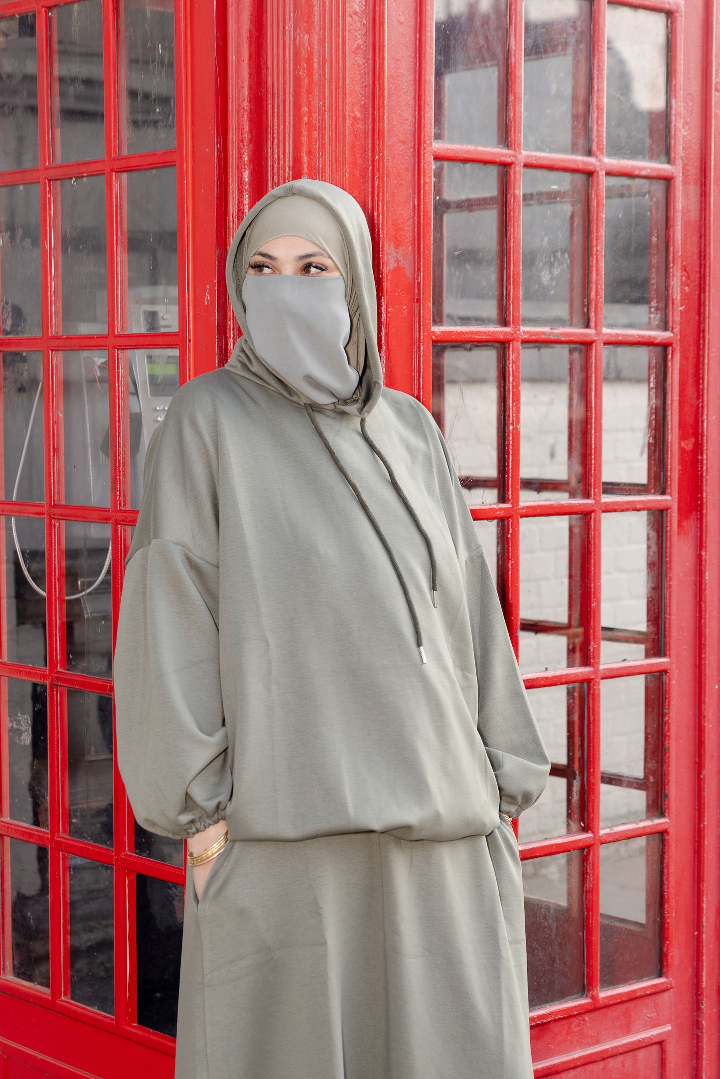 Hooded Skirt Set
