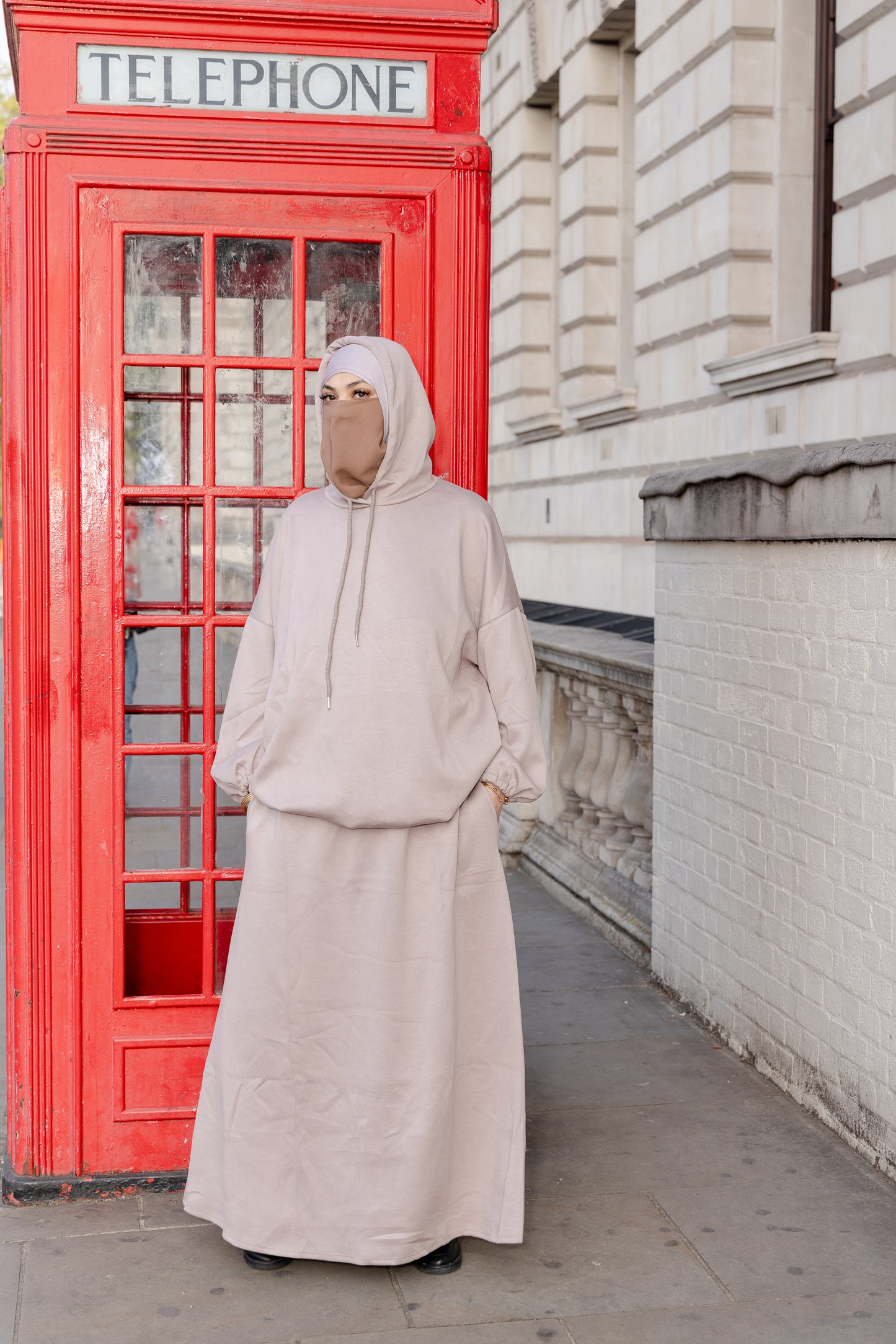 Hooded Skirt Set