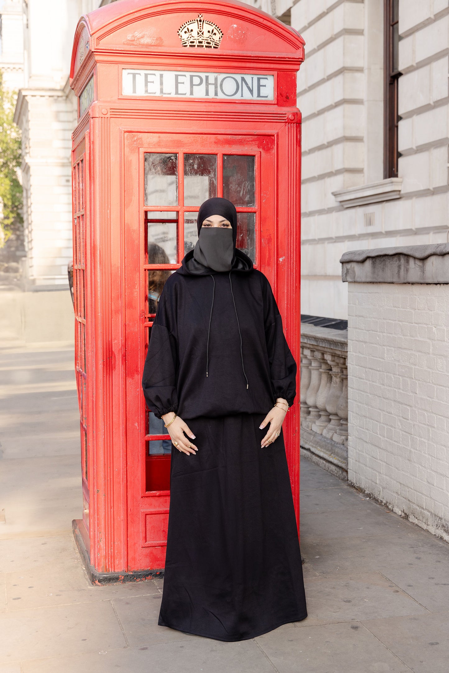 Hooded Skirt Set