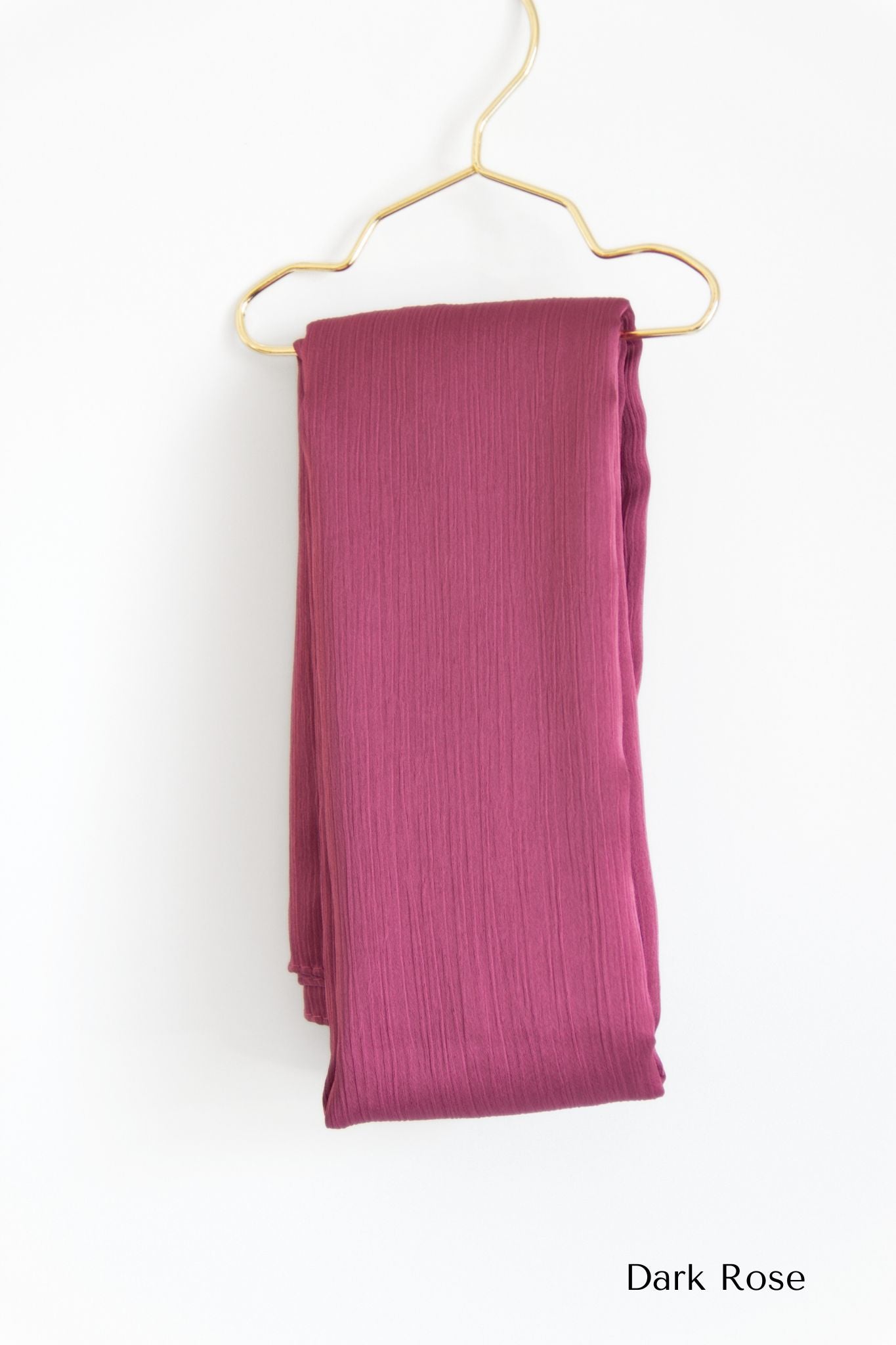 Satin Crinkle Chiffon Hijabs