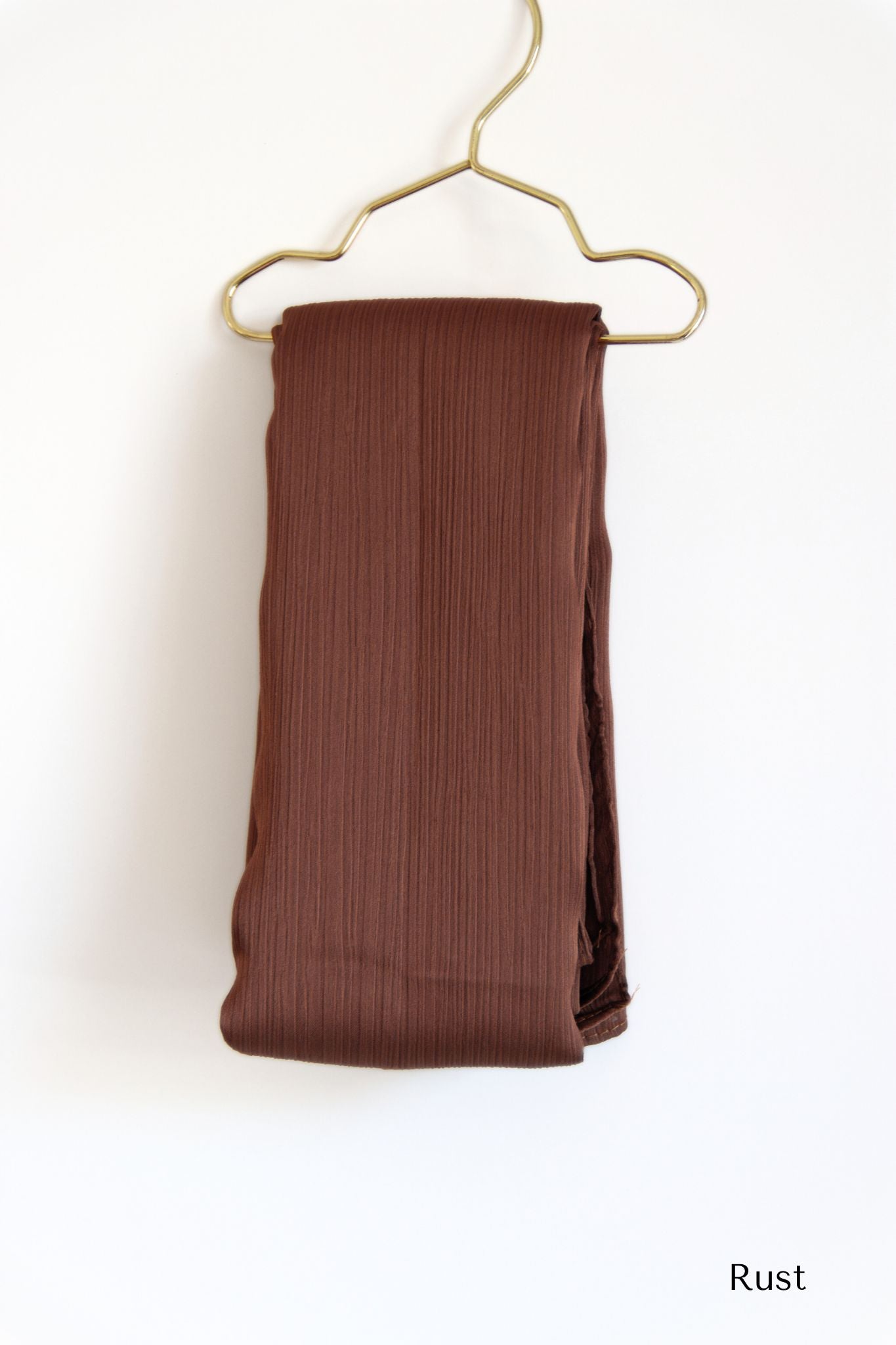Satin Crinkle Chiffon Hijabs