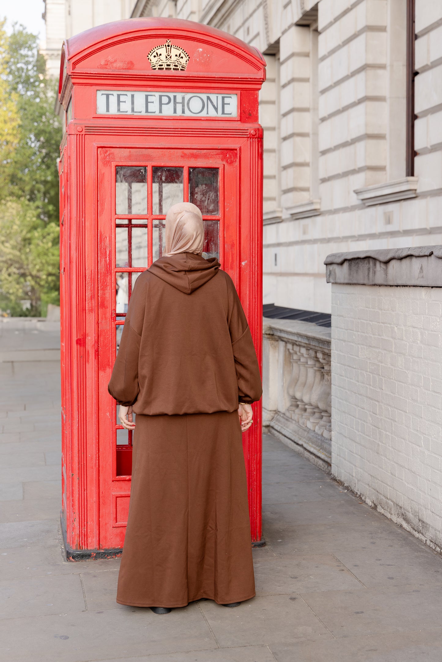 Hooded Skirt Set