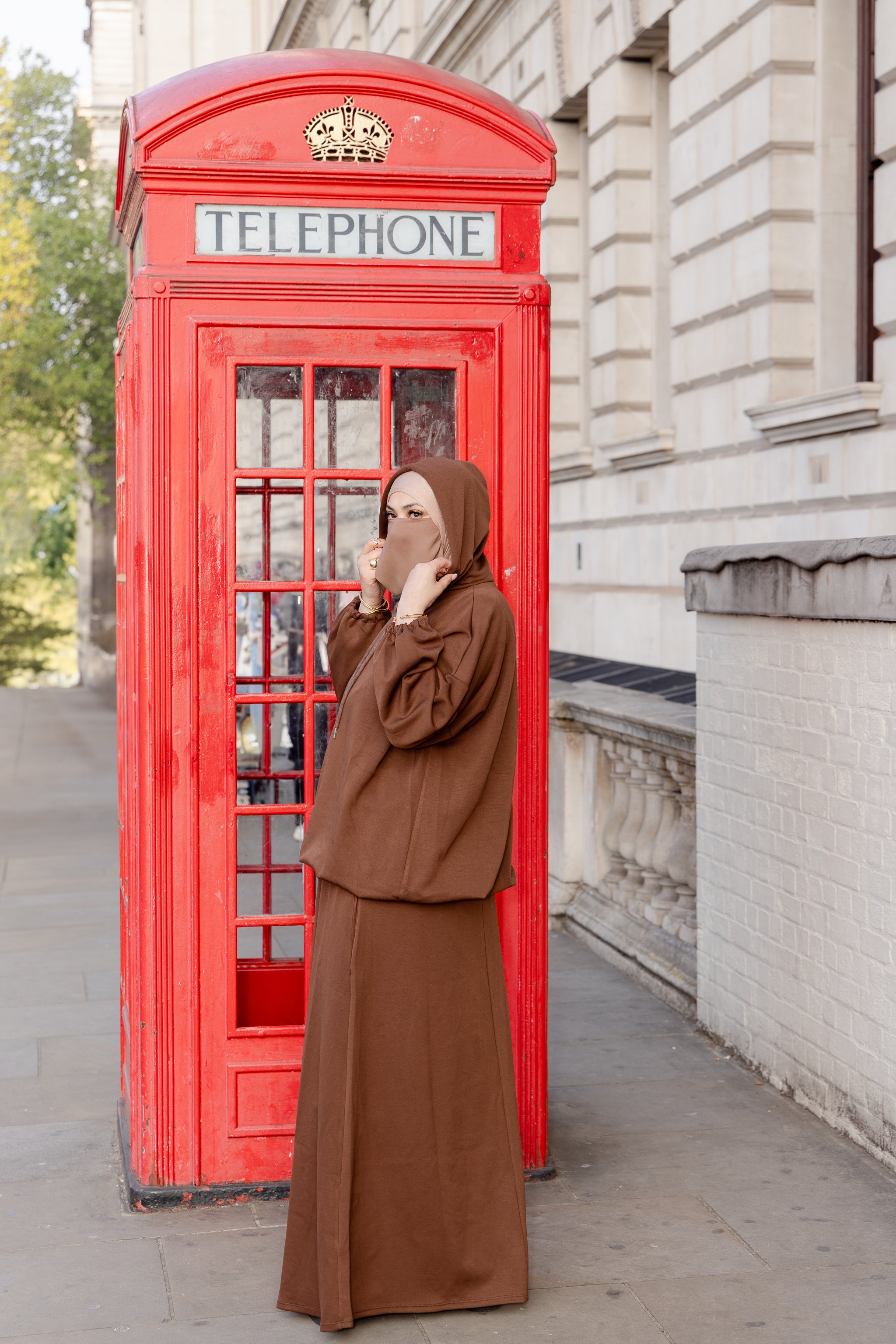 Hooded Skirt Set