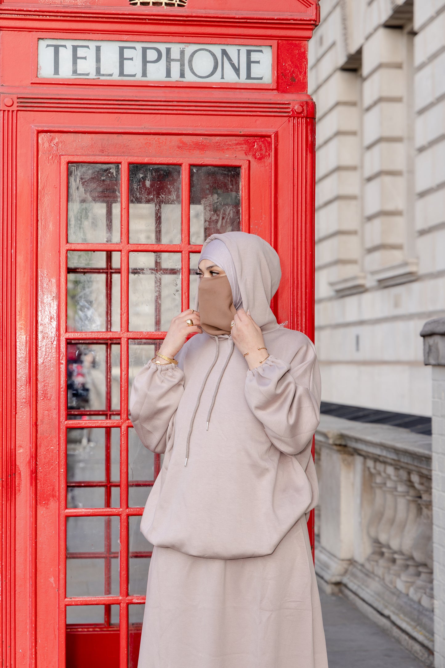 Hooded Skirt Set
