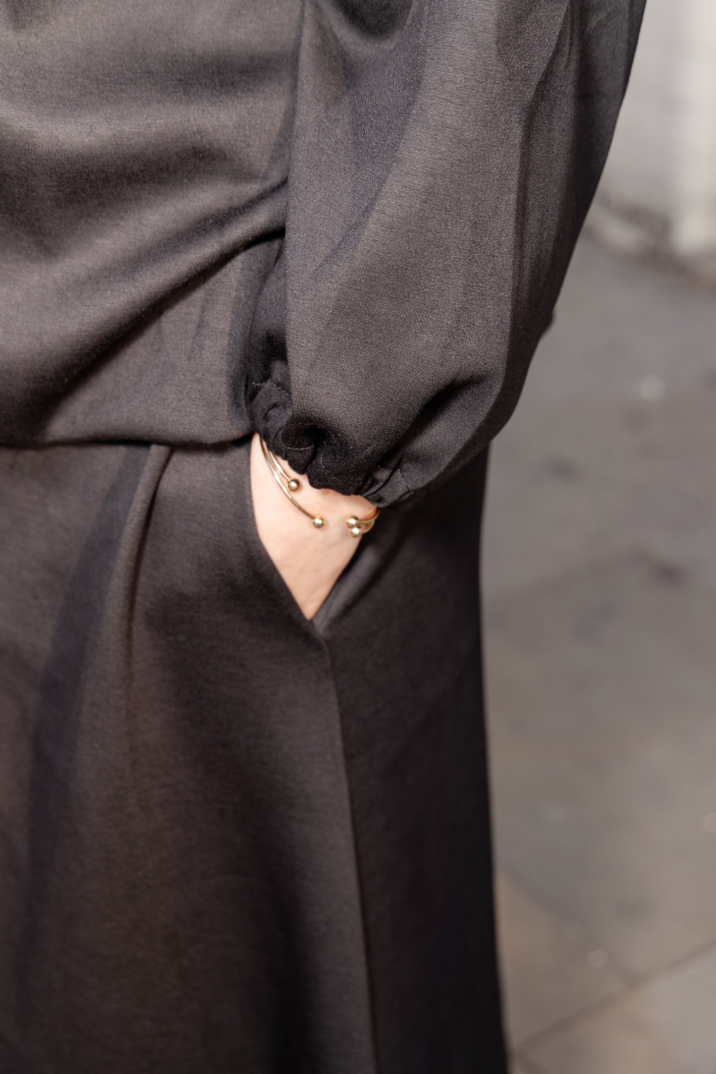 Hooded Skirt Set