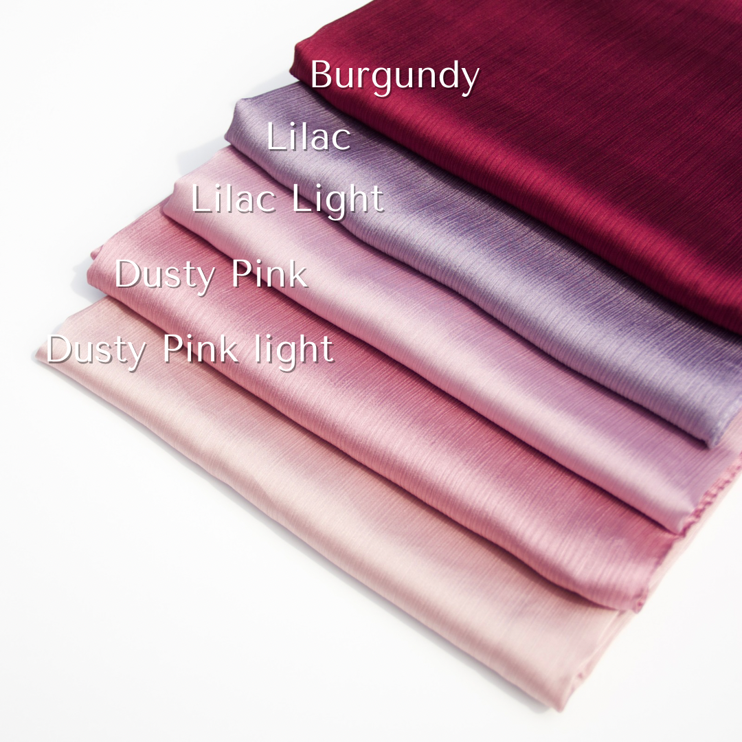 Satin Crinkle Chiffon Hijabs