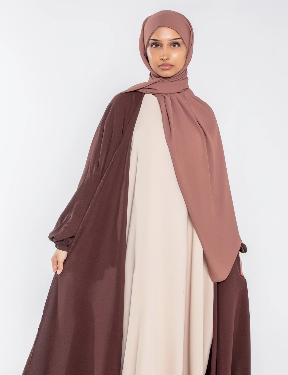 MODAL JERSEY MEDINA SILK CHIFFON
