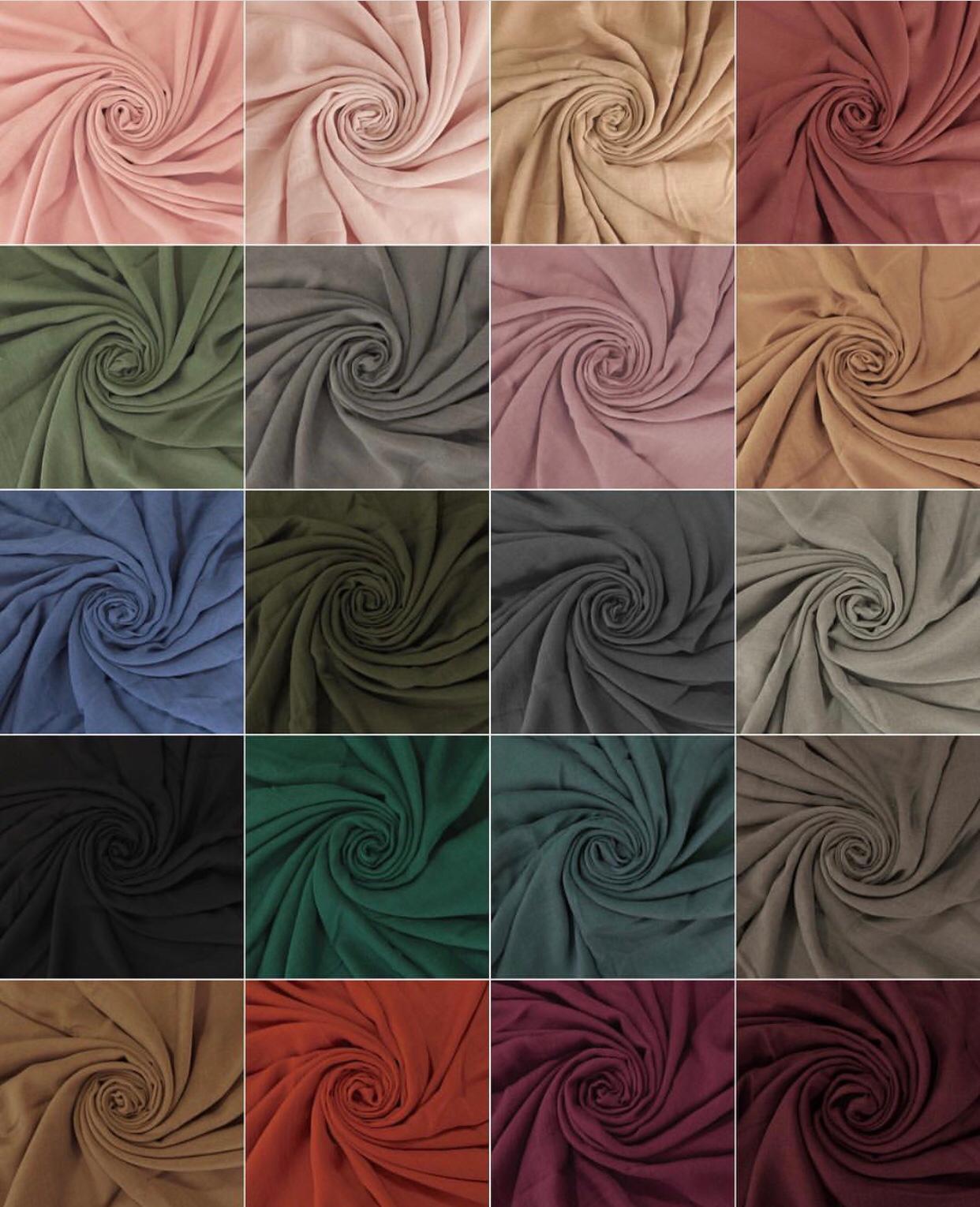 MODAL JERSEY MEDINA SILK CHIFFON