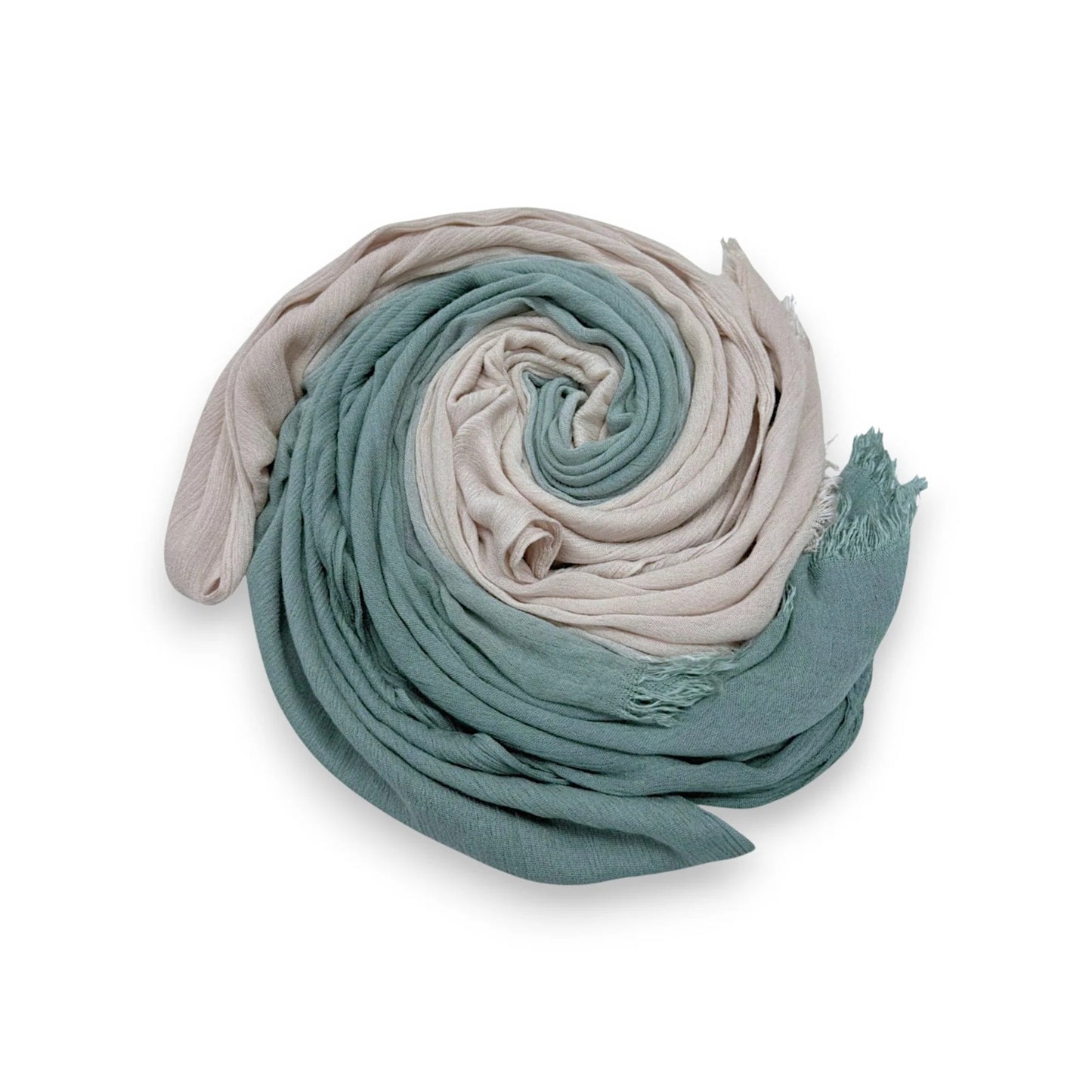 Linen Blend Ombre Scarf