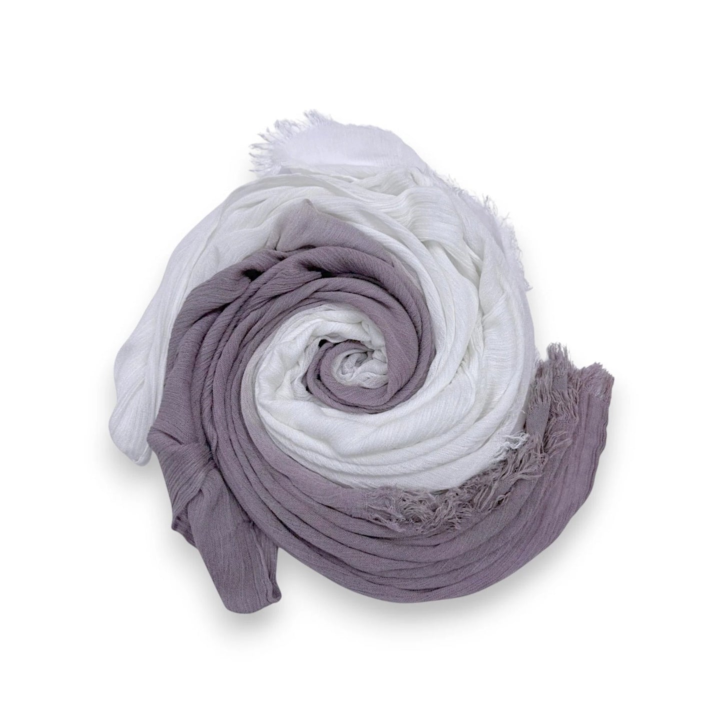 Linen Blend Ombre Scarf