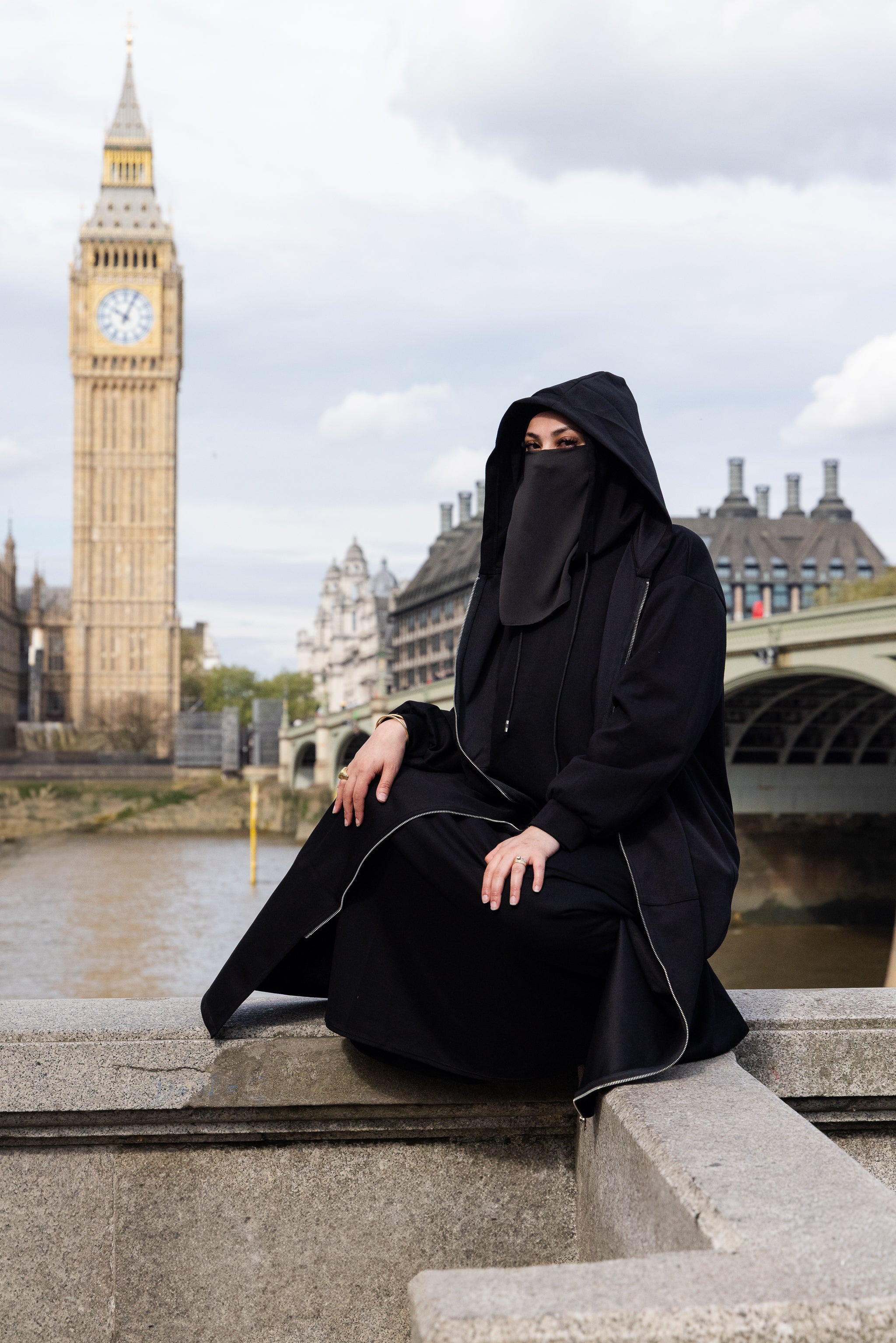 Abaya Hoodie Jacket