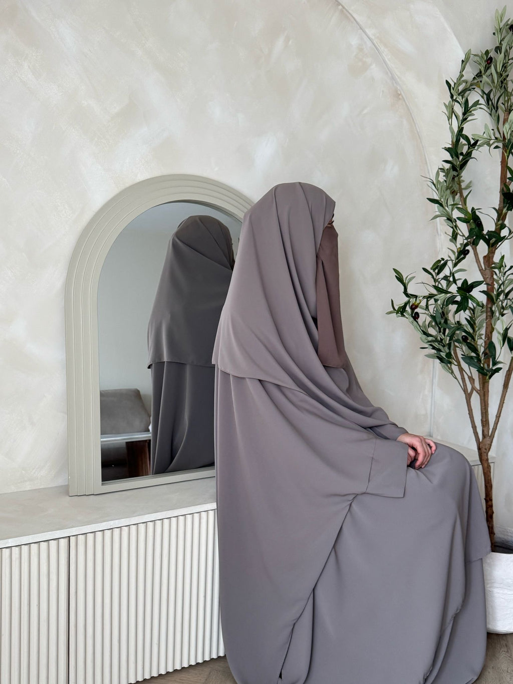 Abaya Three Piece Set