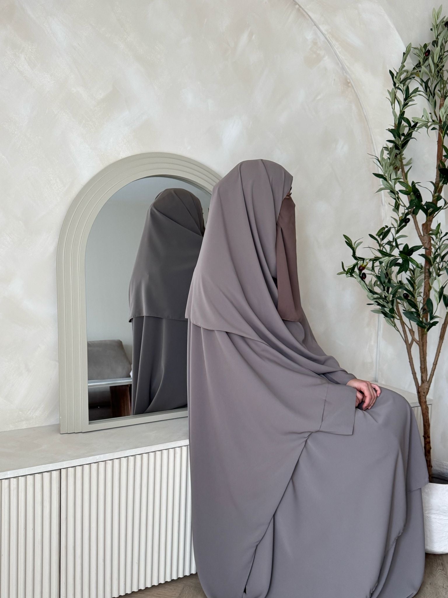 Abaya Three Piece Set