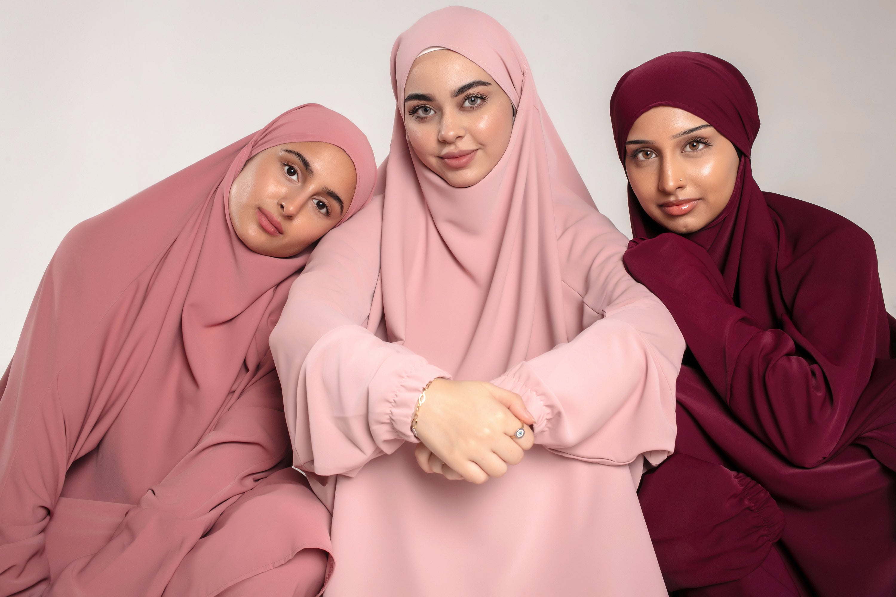 Jilbab and Skirt Two Pieces Medina Silk