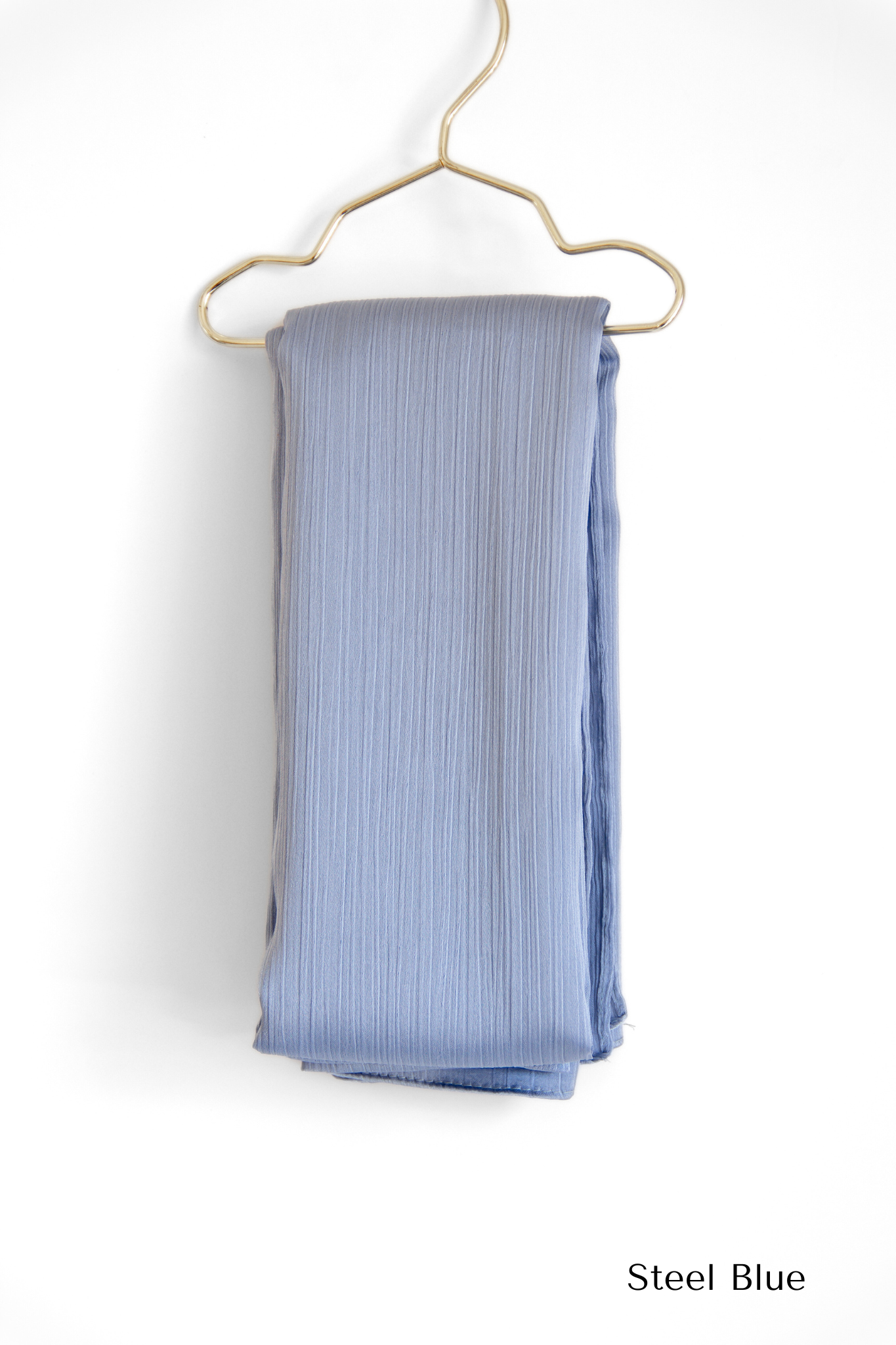 Satin Crinkle Chiffon Hijabs