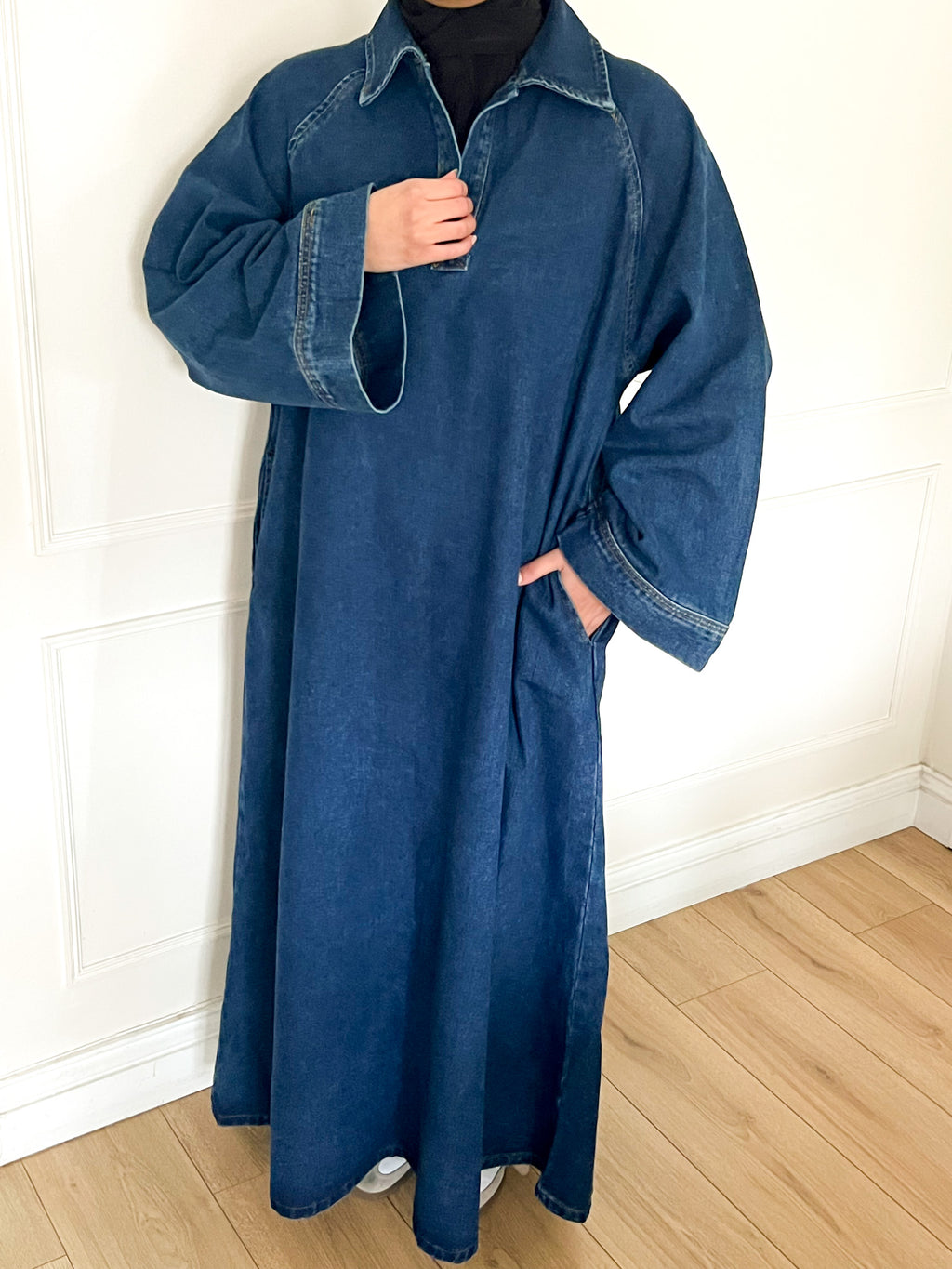 Denim Abaya