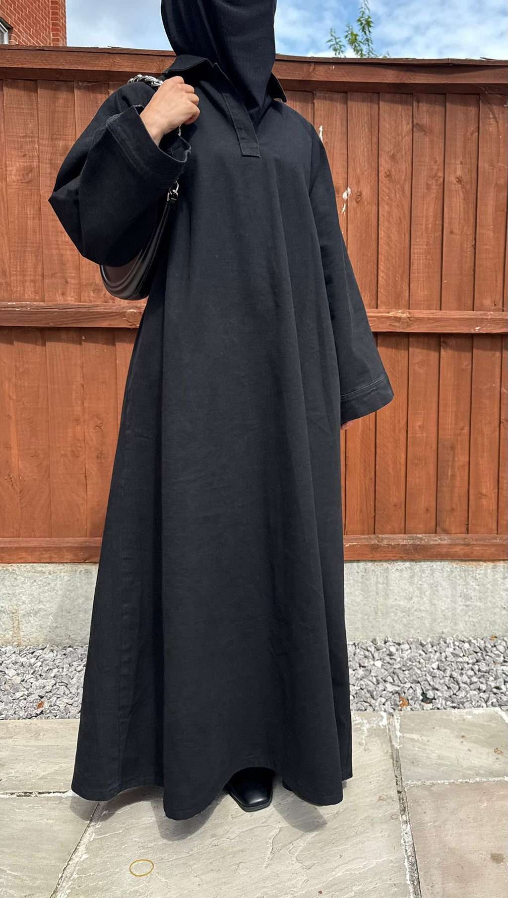 Denim Abaya