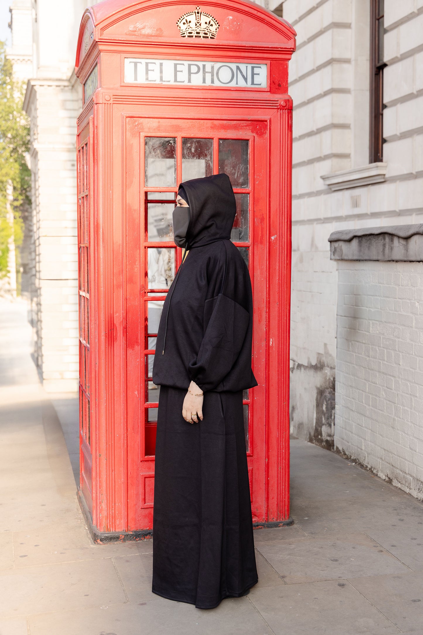 Hooded Skirt Set