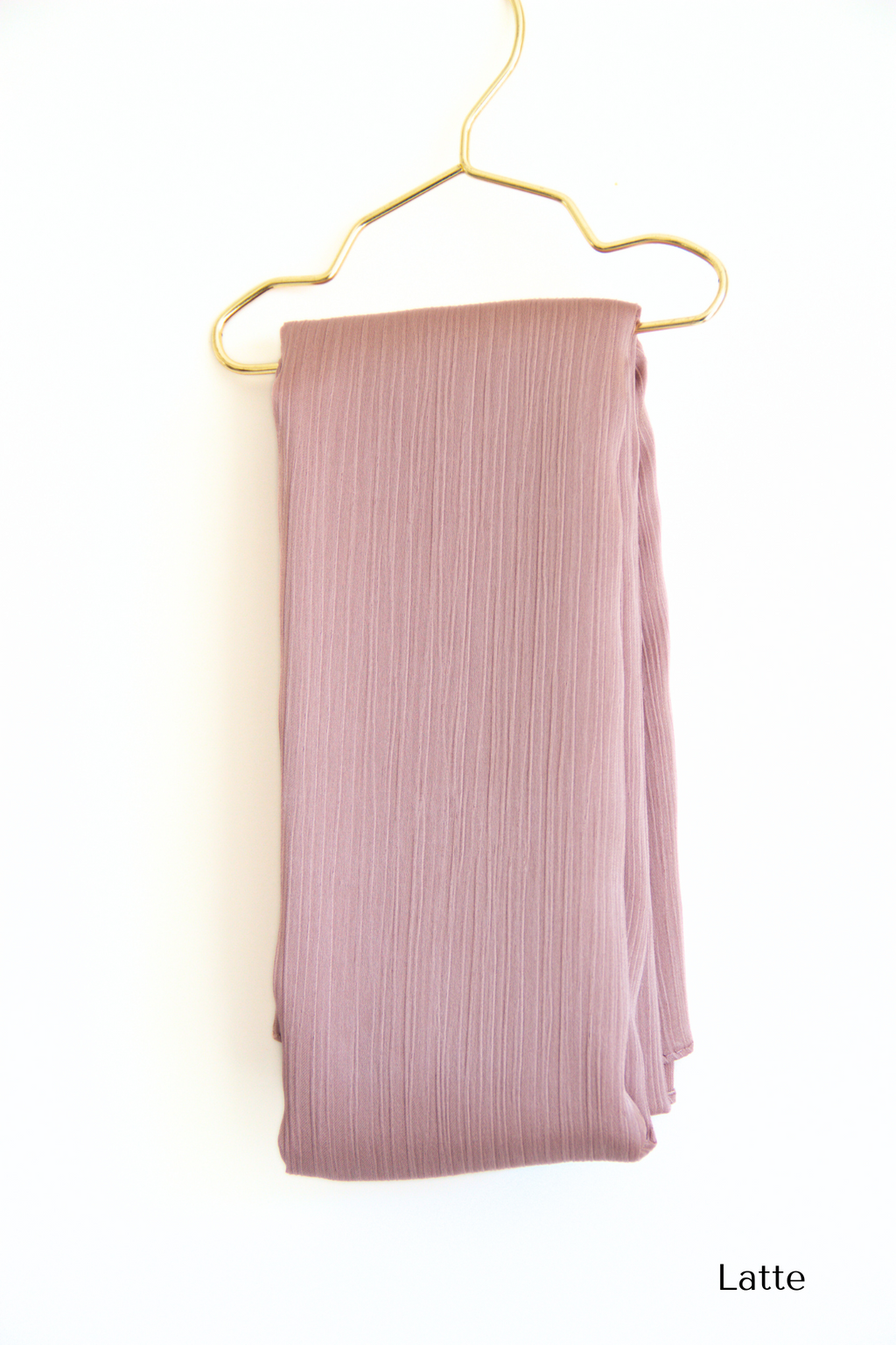 Satin Crinkle Chiffon Hijabs