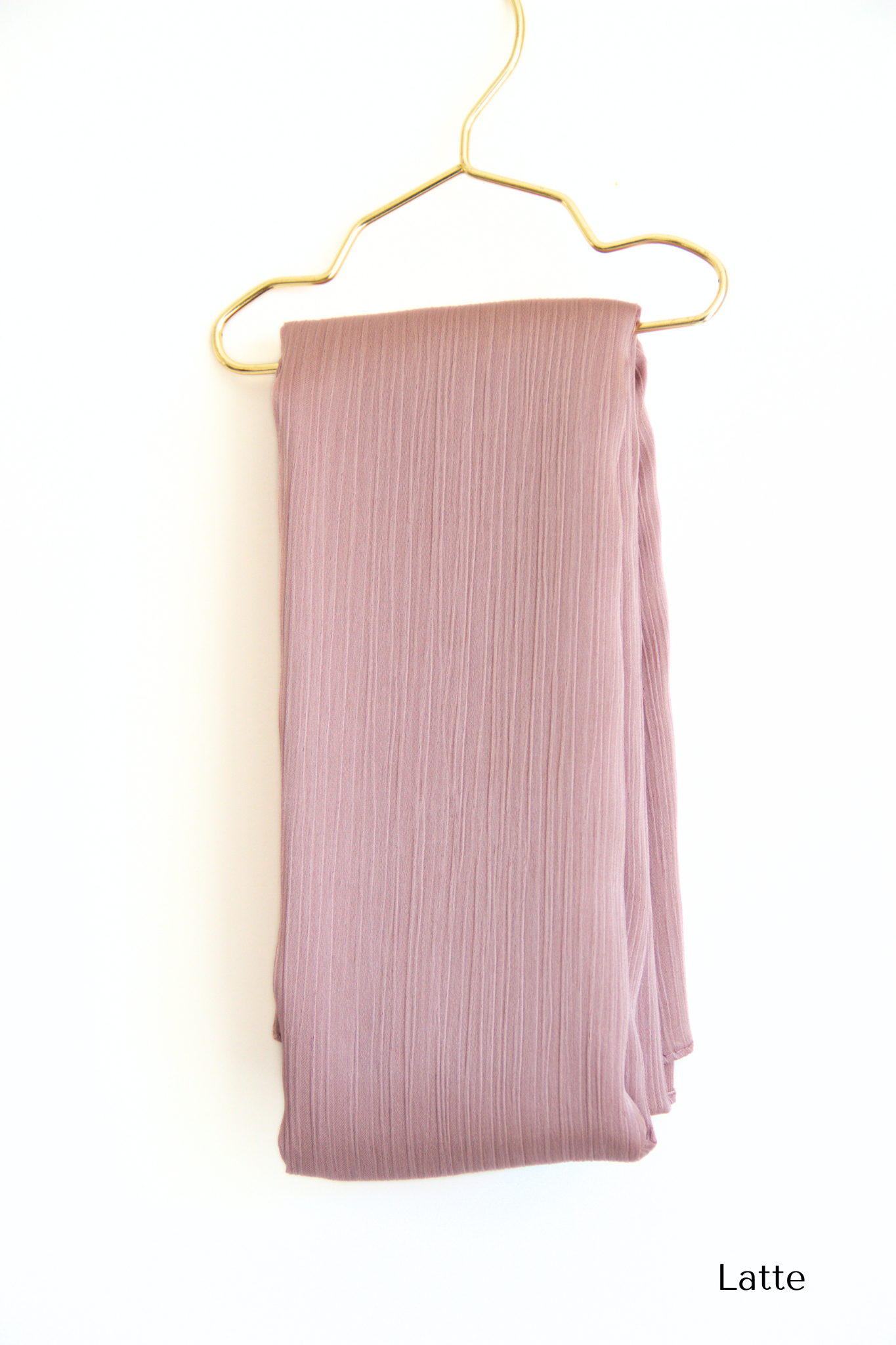 Satin Crinkle Chiffon Hijabs