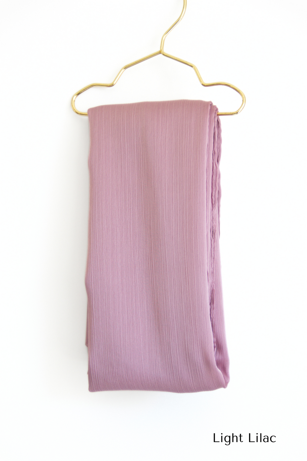 Satin Crinkle Chiffon Hijabs