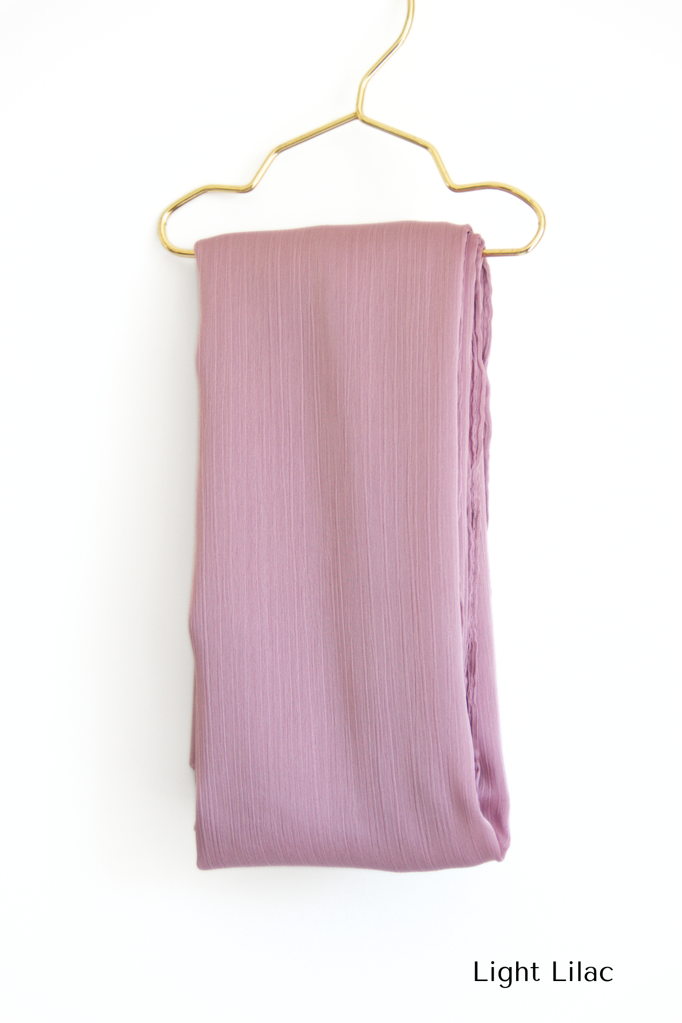 Satin Crinkle Chiffon Hijabs