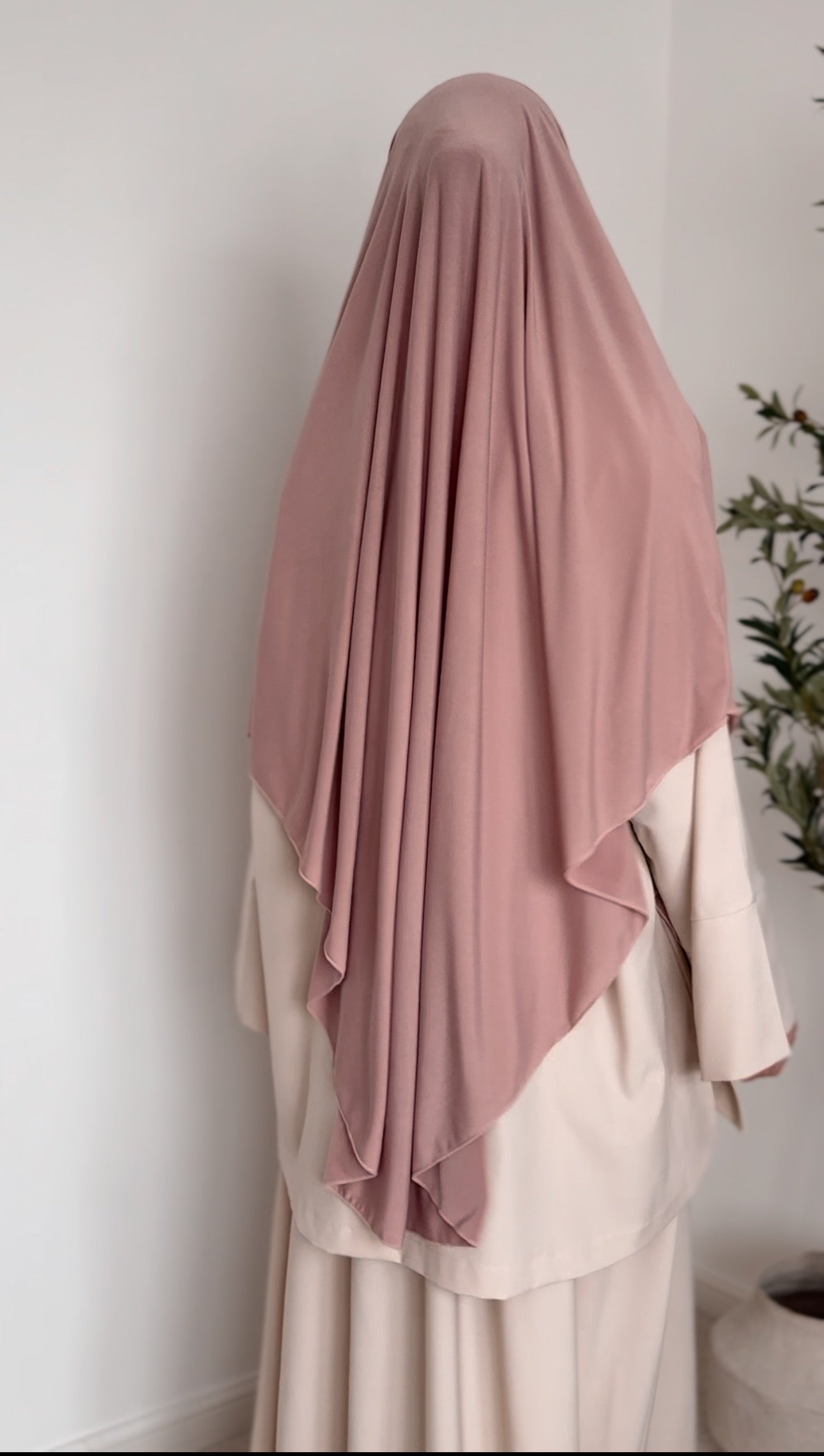 Khimar Jersey Rounded