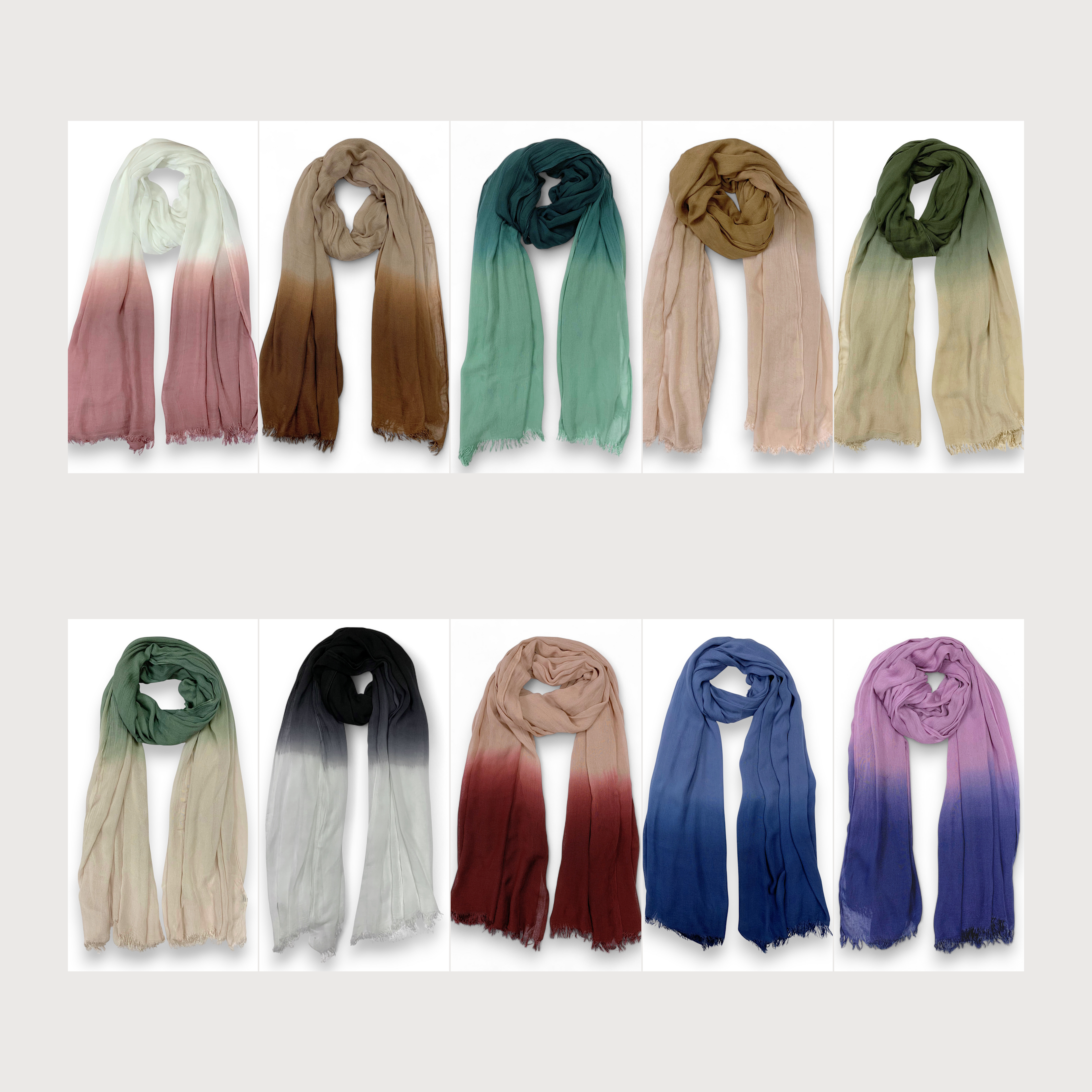Ombré Modal Hijabs
