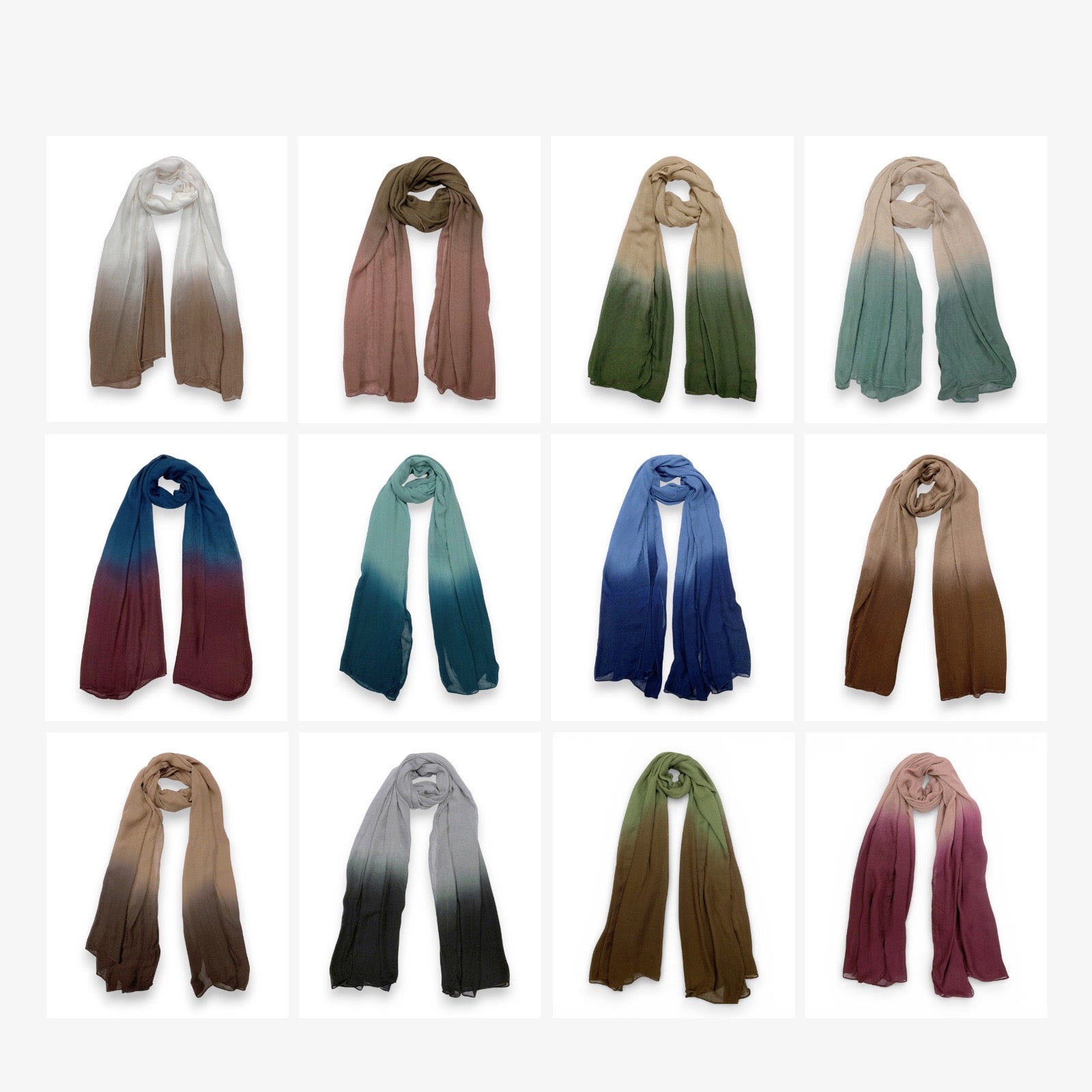Ombré Modal Hijabs