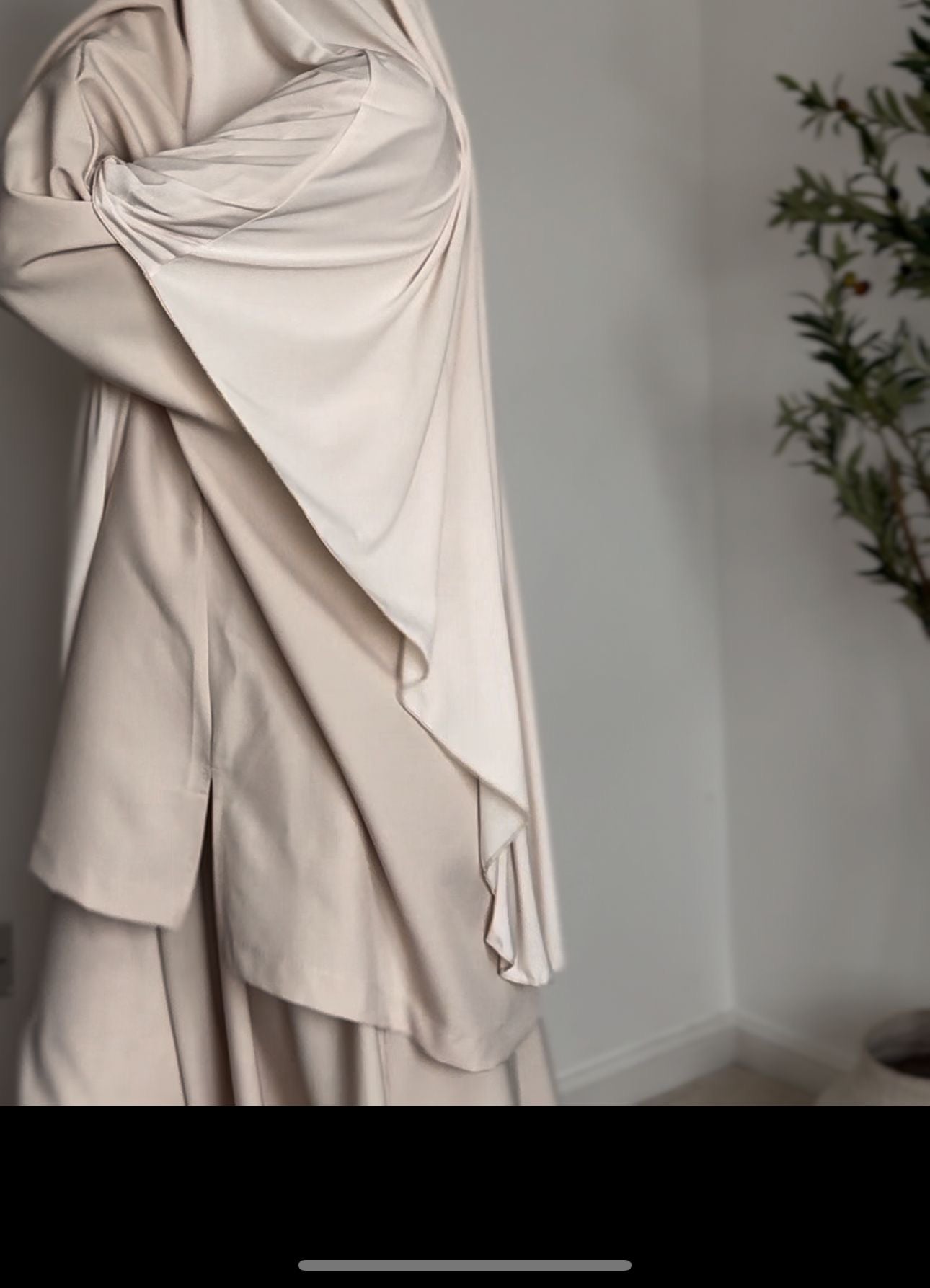 Khimar Jersey Rounded