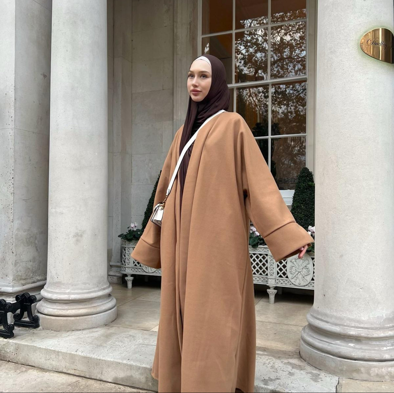 Abaya Coat Slit Sleeves