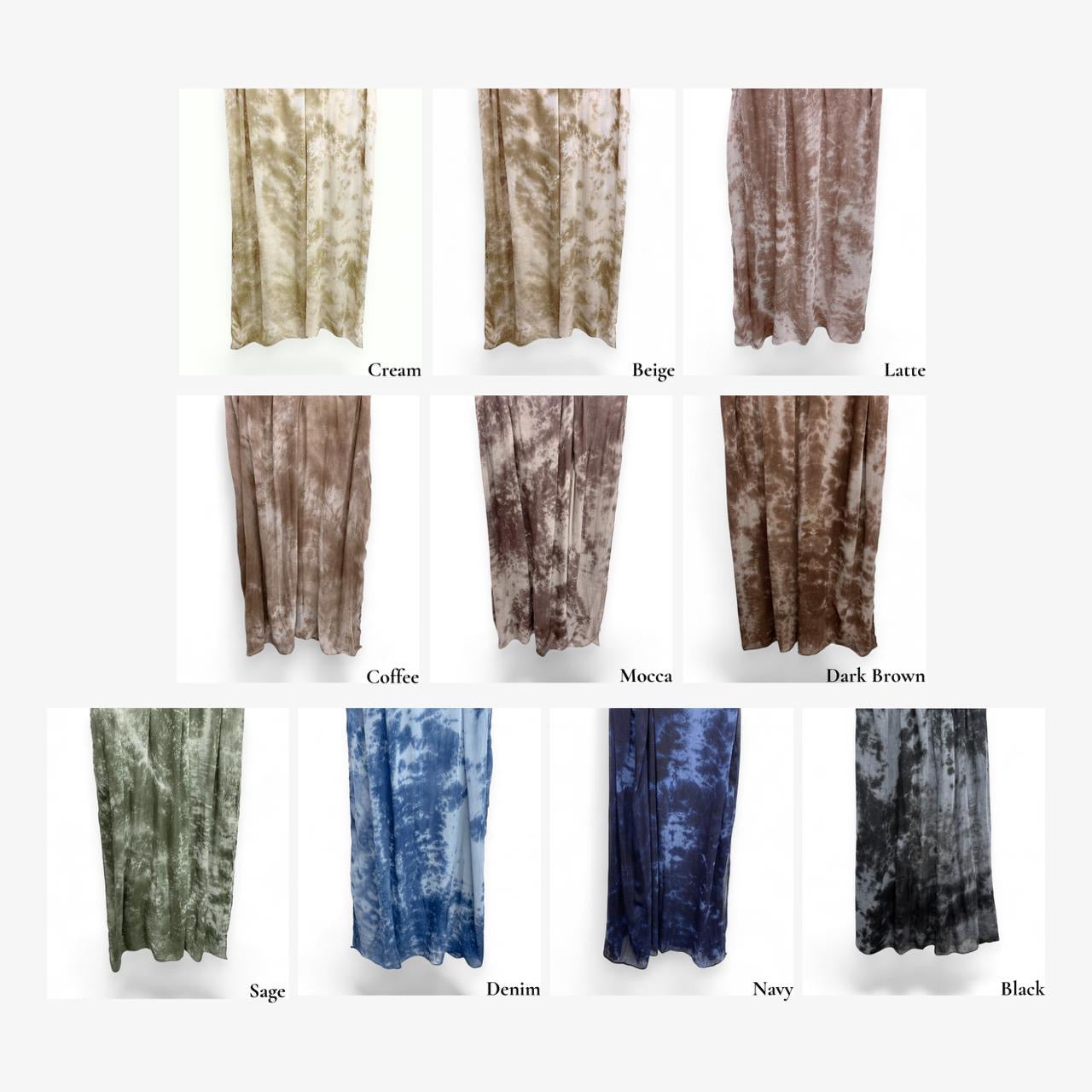 Tie Dye Modal Hijabs