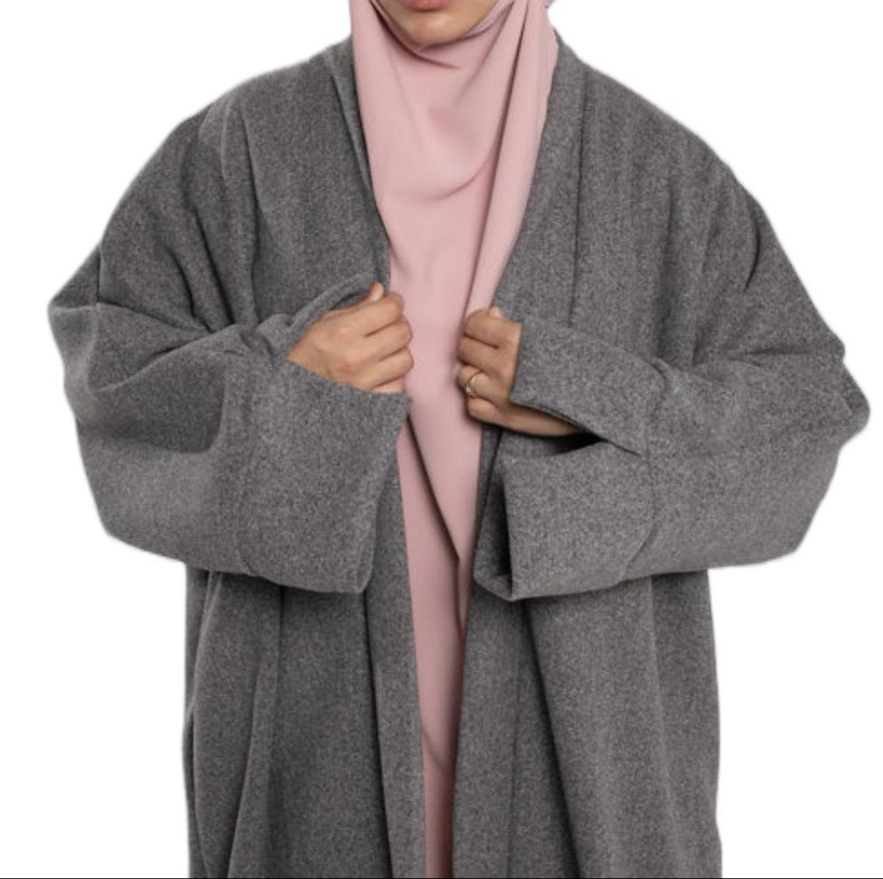 Abaya Coat Slit Sleeves