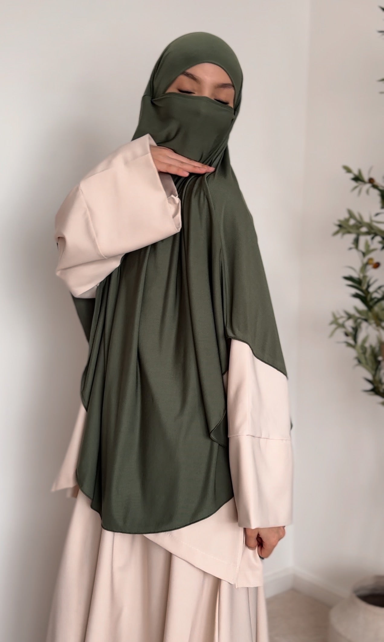 Khimar Jersey Rounded