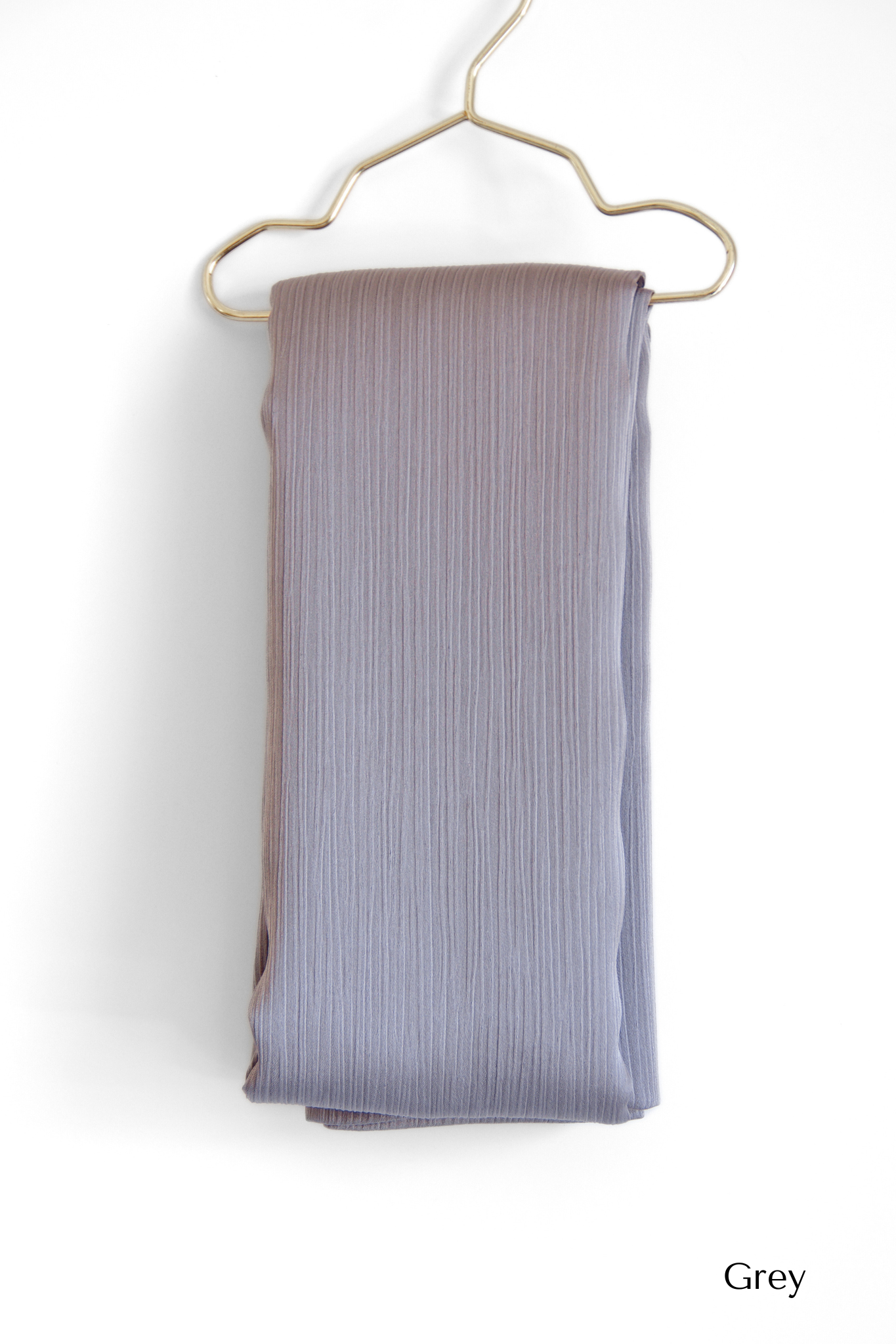 Satin Crinkle Chiffon Hijabs