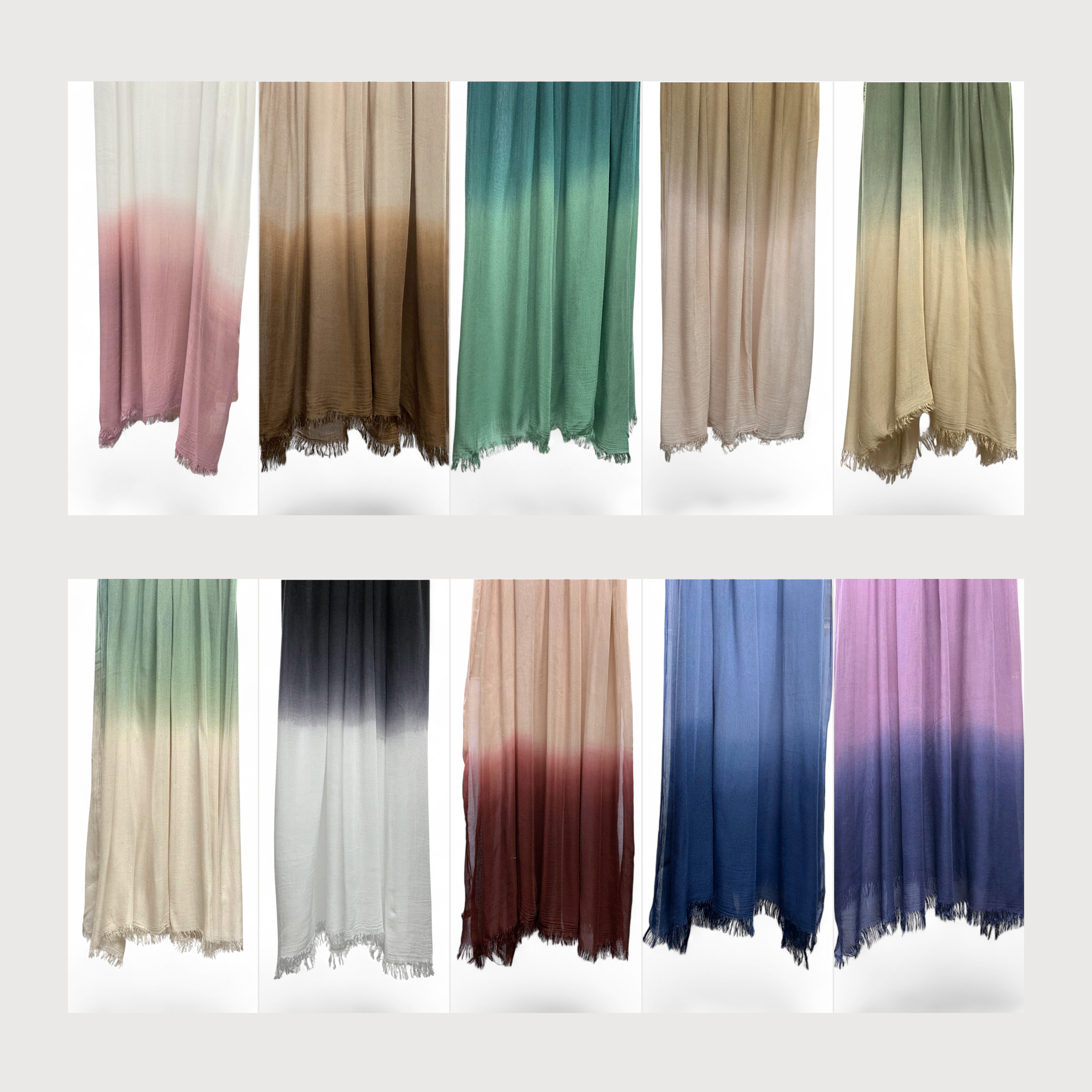 Ombré Modal Hijabs