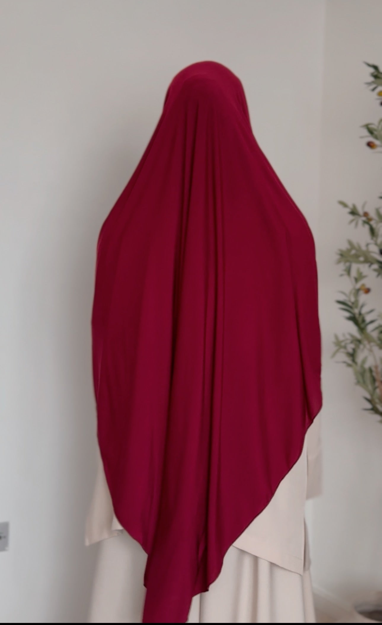 Khimar Jersey Rounded