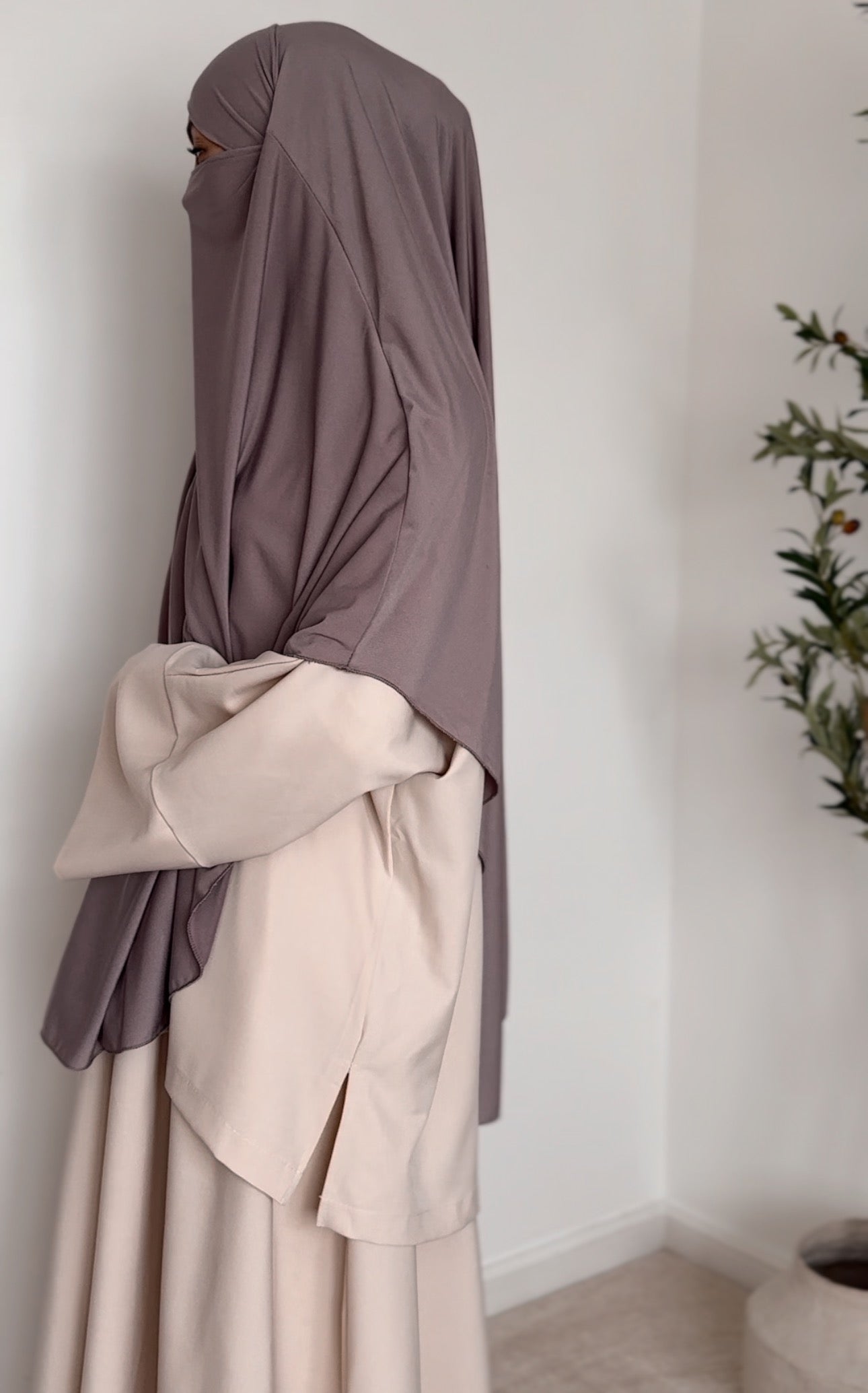 Khimar Jersey Rounded