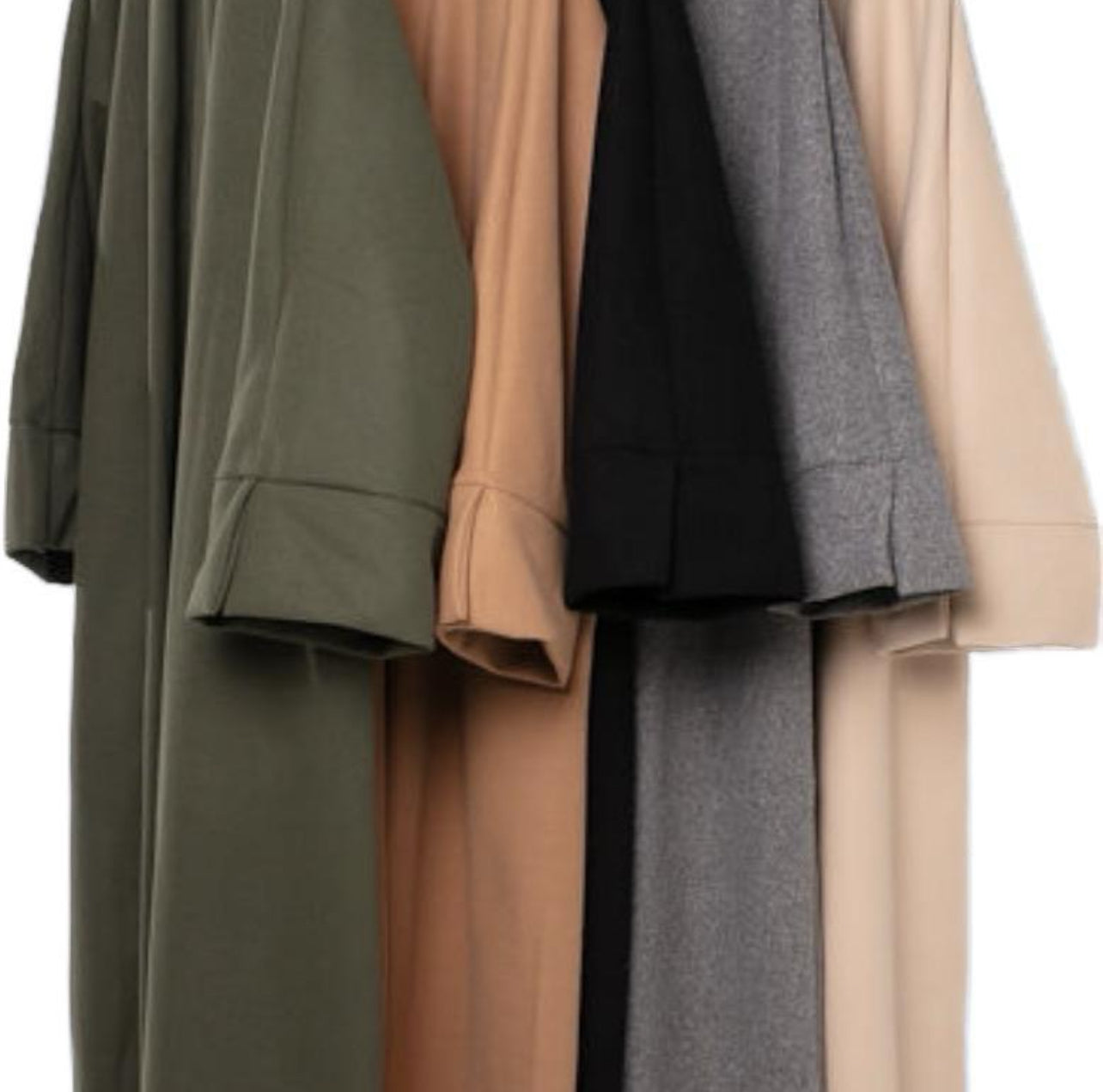 Abaya Coat Slit Sleeves