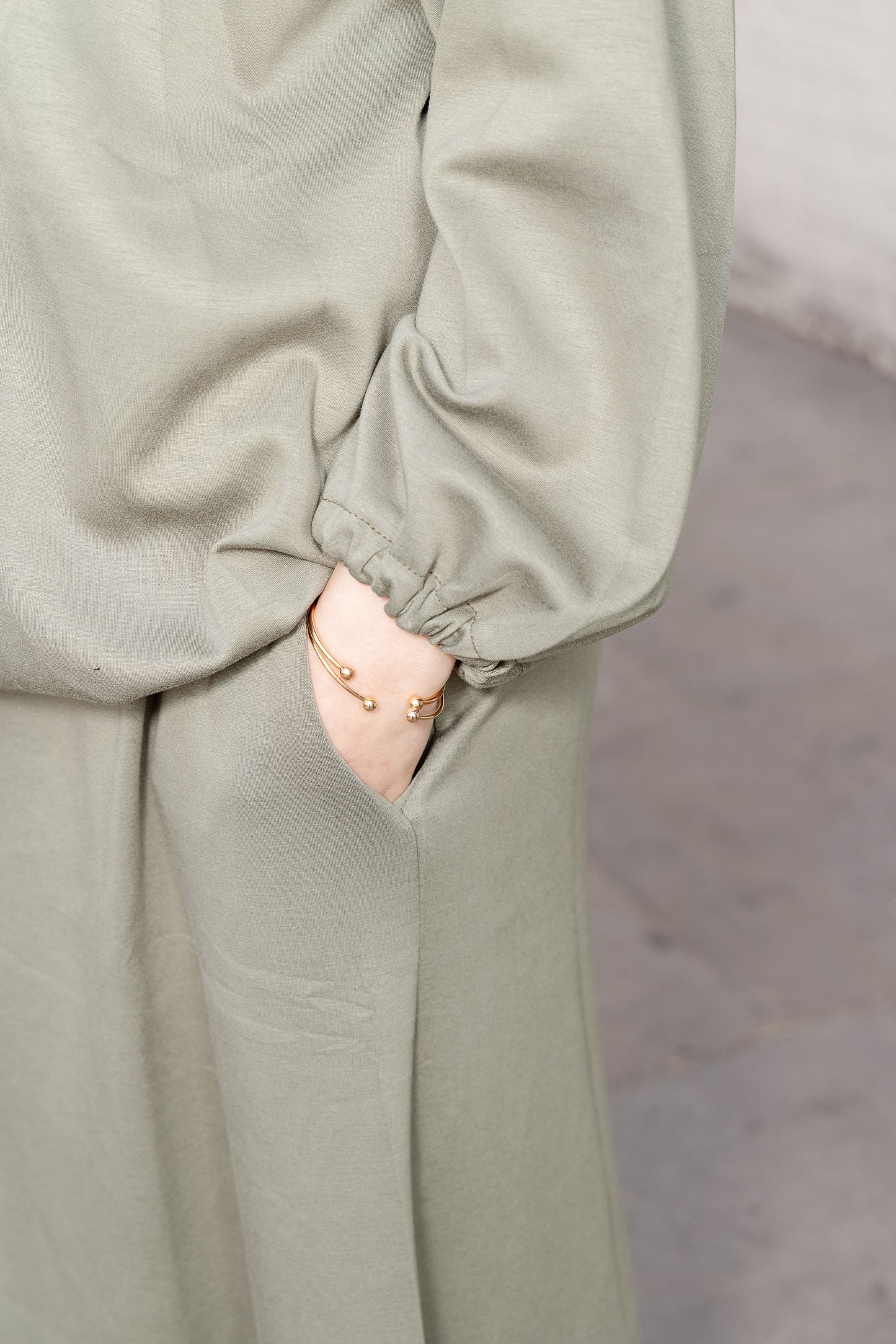 Hooded Skirt Set