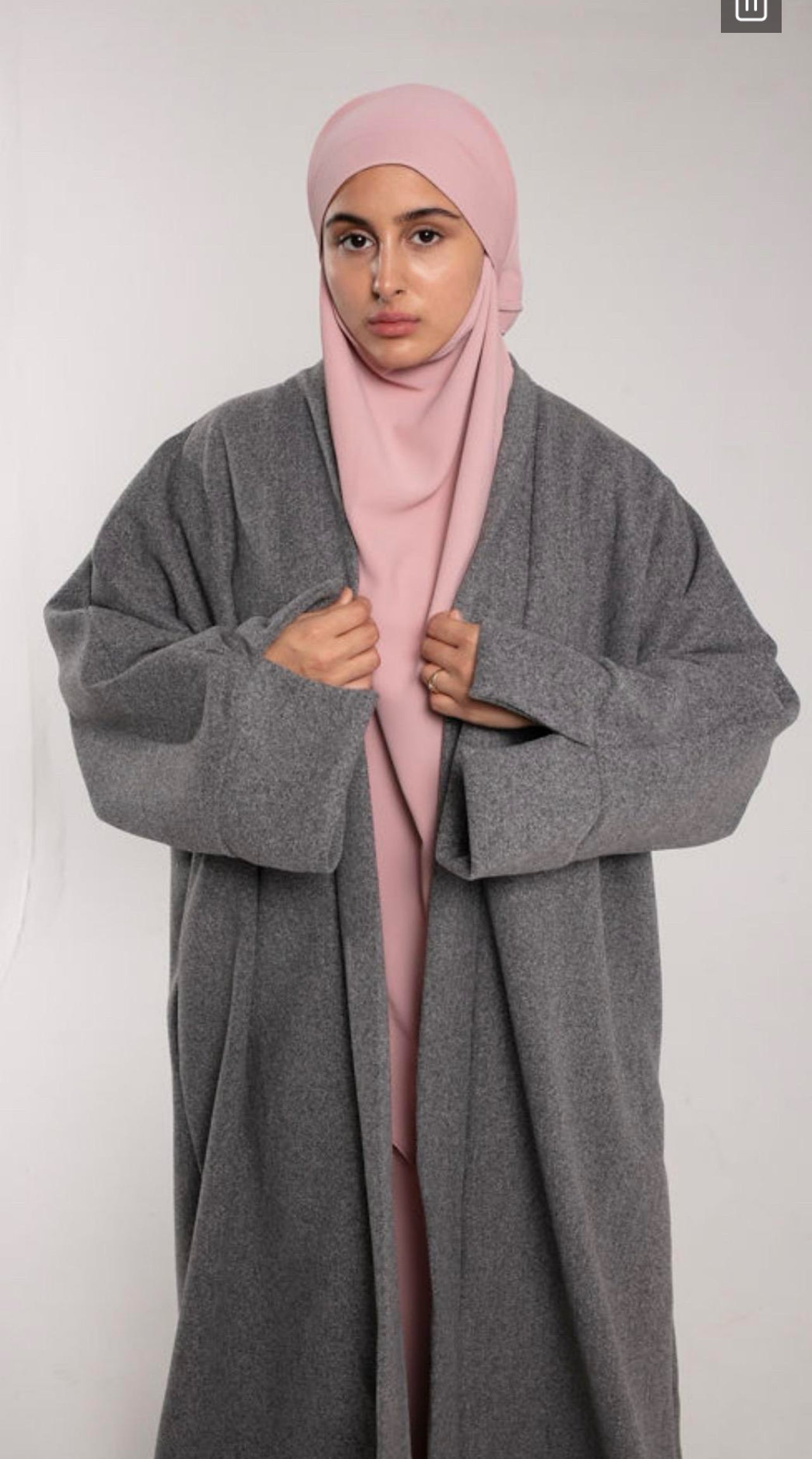 Abaya Coat Slit Sleeves