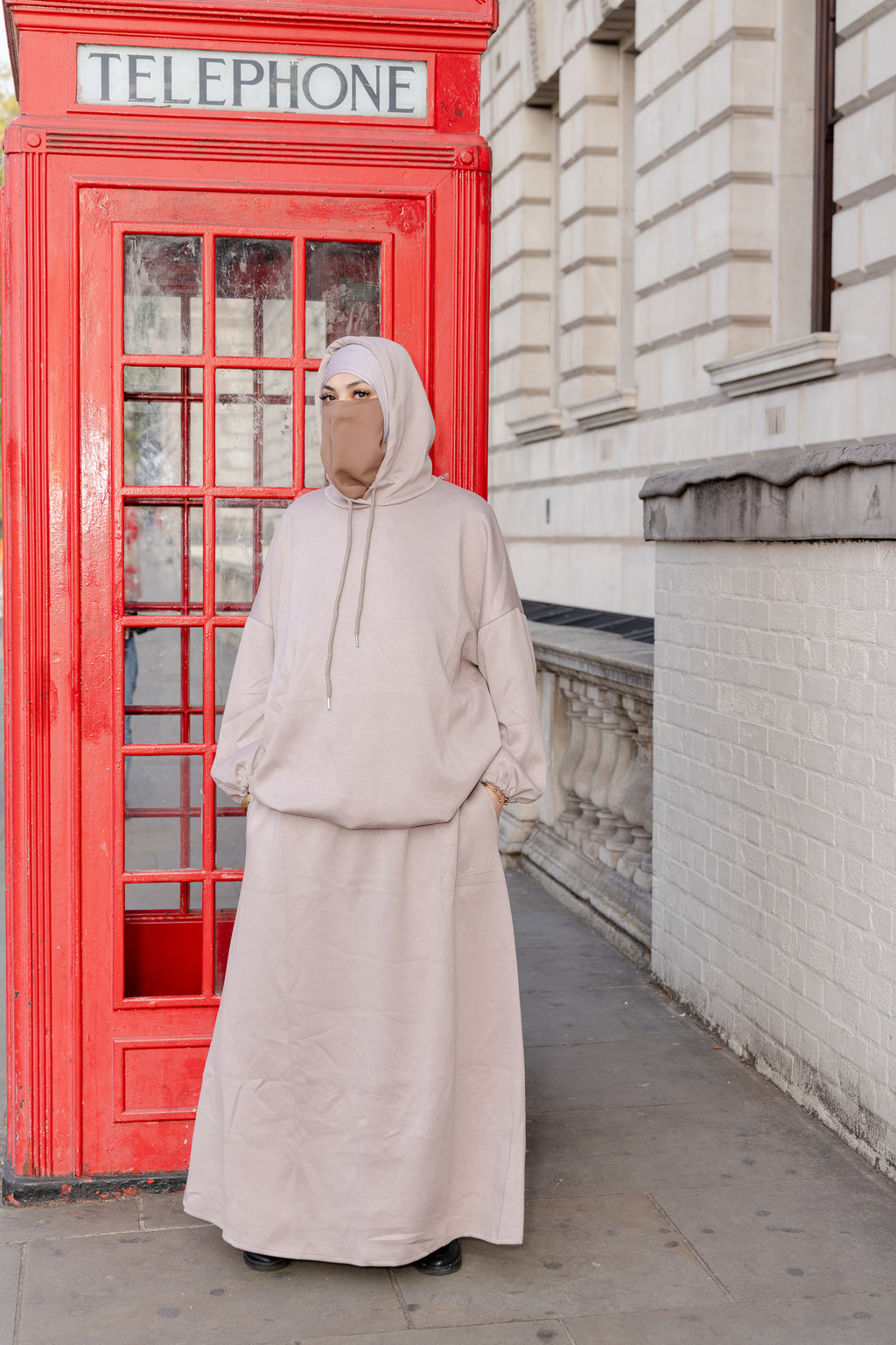 Hooded Skirt Set