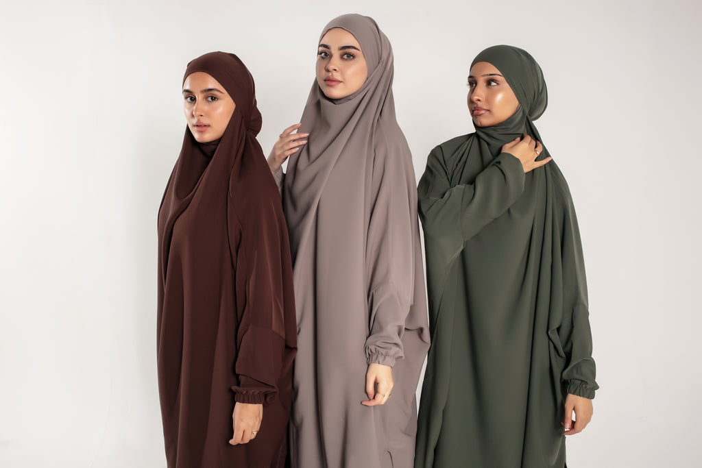 Jilbab and Skirt Two Pieces Medina Silk