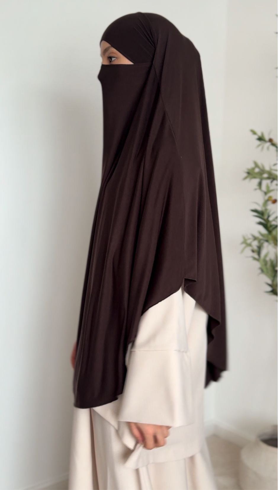 Khimar Jersey Rounded