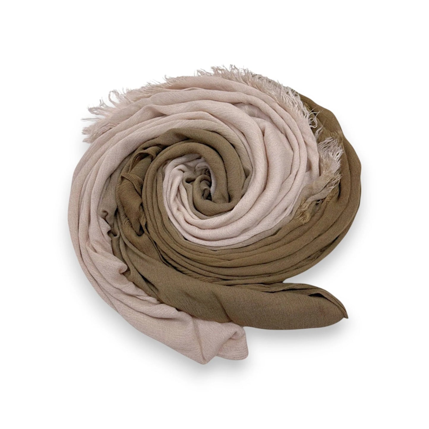 Linen Blend Ombre Scarf