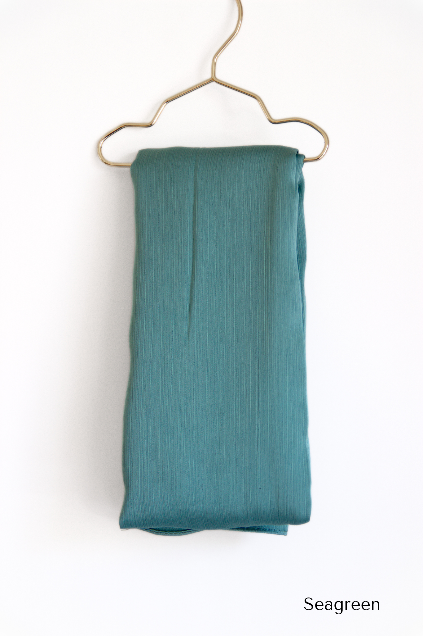 Satin Crinkle Chiffon Hijabs